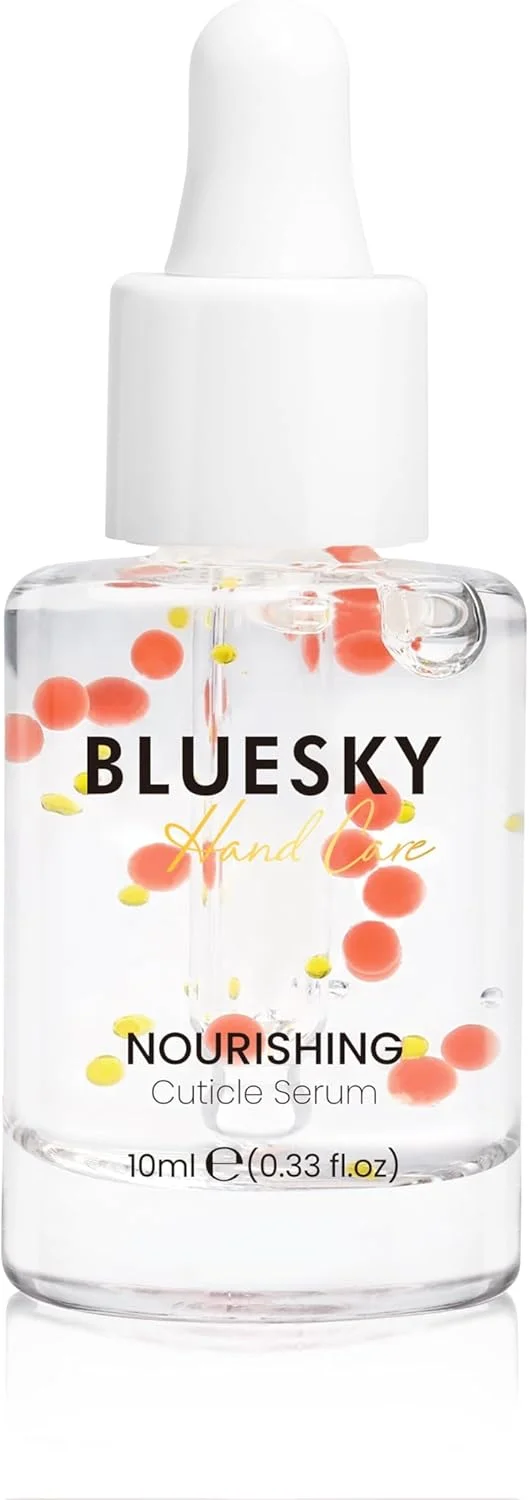 سرم مغذی کوتیکول ناخن بلواسکای، 10 میلی لیتر، آبرسان، ناخن های سالم، مراقبت ضروری دست و ناخن، روغن ناخن برای کوتیکول، حاوی اسید هیالورونیک