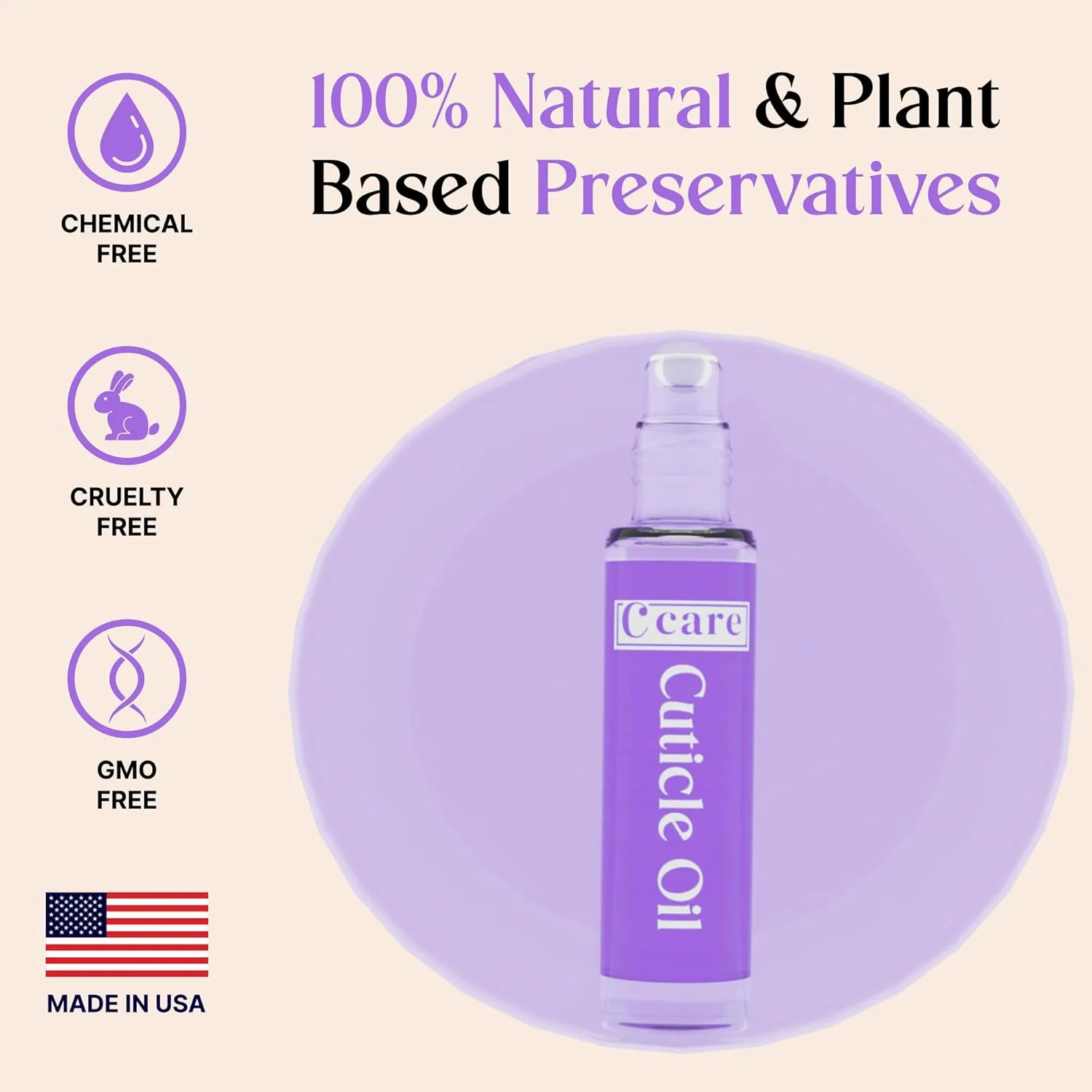 روغن کوتیکول رولی لوندر و بابونه سی کر | روغن ناخن آبرسان و احیا کننده طبیعی | ترمیم کننده کوتیکول در طول شب | برای پوست آسیب دیده و ناخن های نازک | فرمولاسیون بدون پارابن و بدون تست حیوانی | 10 میلی لیتر روغن کوتیکول رولی لوندر و بابونه سی کر | روغن ناخن آبرسان و احیا کننده طبیعی | ترمیم کننده کوتیکول در طول شب | برای پوست آسیب دیده و ناخن های نازک | فرمولاسیون بدون پارابن و بدون تست حیوانی | 10 میلی لیتر