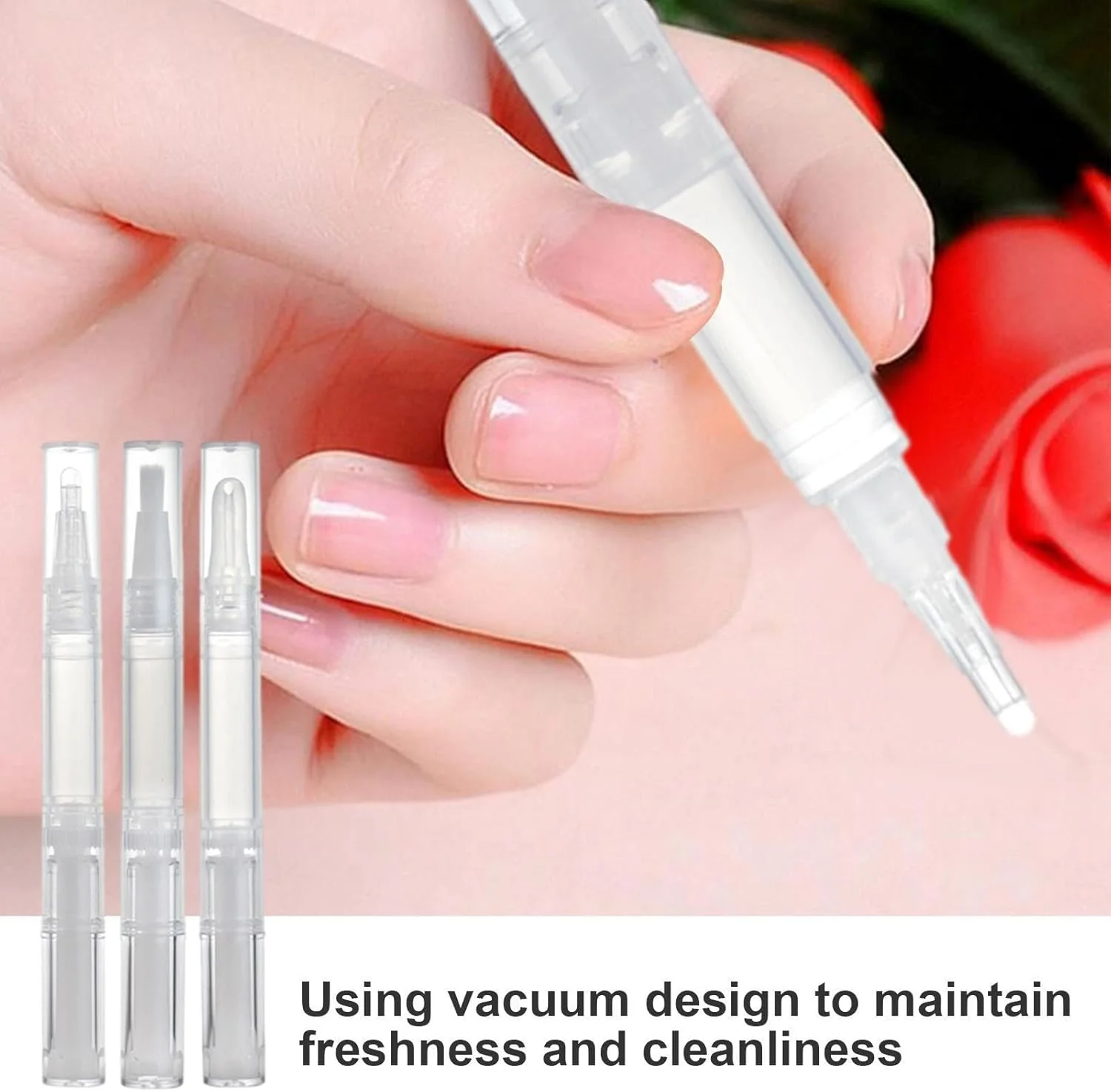 قلم روغن کوتیکول برای ناخن | قلم پیچشی شفاف لوازم آرایشی برای روغن کوتیکول - قلم های پیچشی براق کننده لب با نوک ظرف آرایشی، قلم چرخشی برای ژل ناخن و کرم پودر مایع قلم روغن کوتیکول برای ناخن | قلم پیچشی شفاف لوازم آرایشی برای روغن کوتیکول - قلم های پیچشی براق کننده لب با نوک ظرف آرایشی، قلم چرخشی برای ژل ناخن و کرم پودر مایع