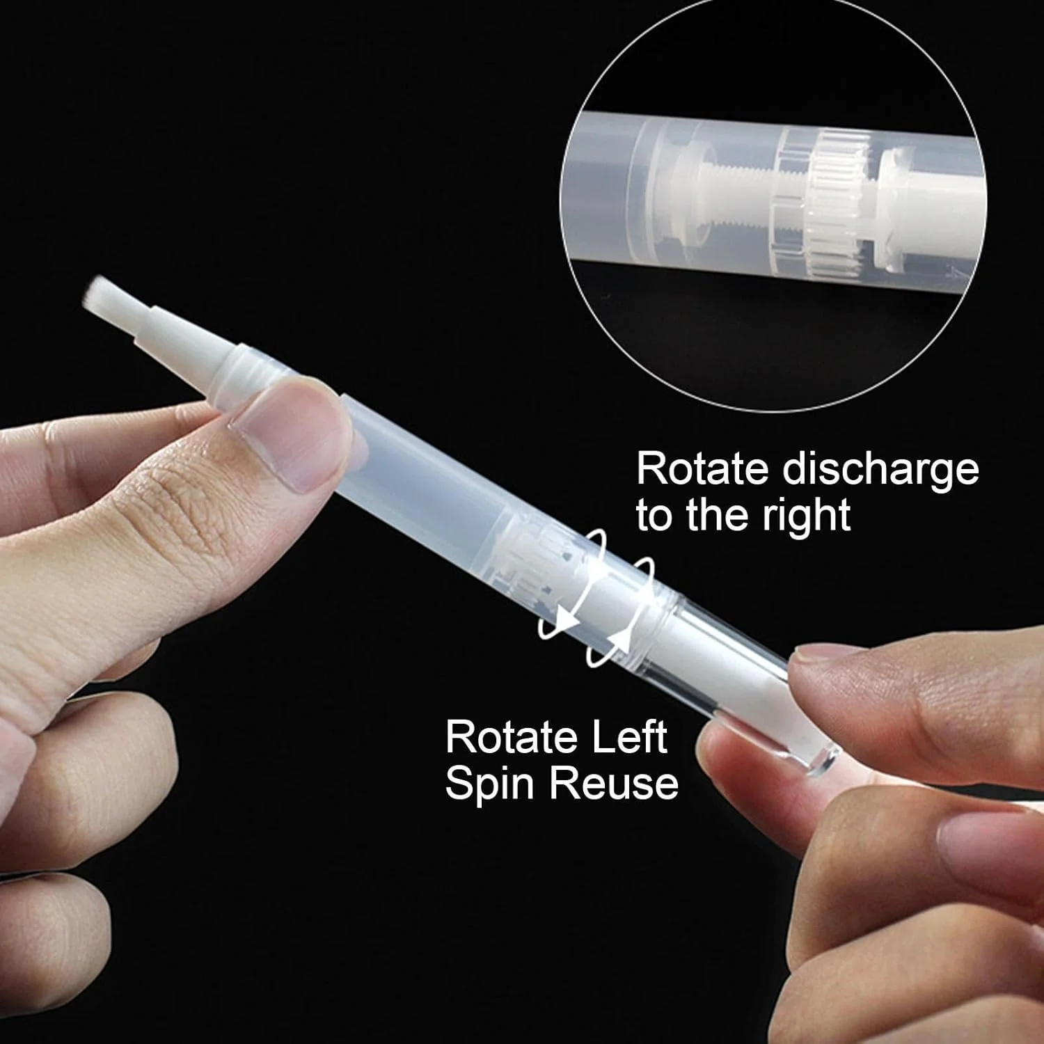 قلم روغن کوتیکول برای ناخن | قلم پیچشی شفاف لوازم آرایشی برای روغن کوتیکول - قلم های پیچشی براق کننده لب با نوک ظرف آرایشی، قلم چرخشی برای ژل ناخن و کرم پودر مایع قلم روغن کوتیکول برای ناخن | قلم پیچشی شفاف لوازم آرایشی برای روغن کوتیکول - قلم های پیچشی براق کننده لب با نوک ظرف آرایشی، قلم چرخشی برای ژل ناخن و کرم پودر مایع