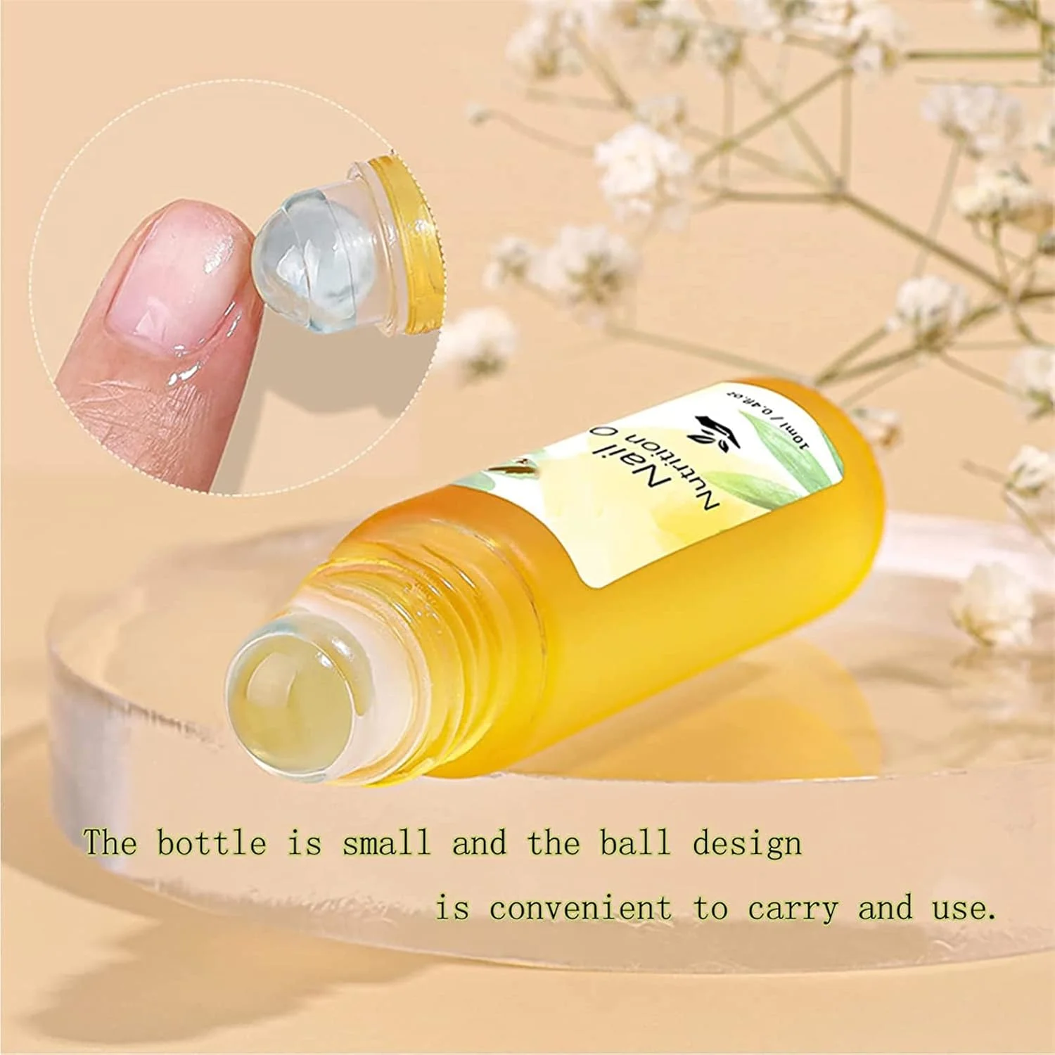 قلم روغن تغذیه ناخن، روغن کوتیکول ناخن رولی، روغن تغذیه ناخن برای ترمیم کوتیکول ها، قلم روغن کوتیکول برای جلوگیری از ترک خوردن و خشکی ناخن (3 عدد)