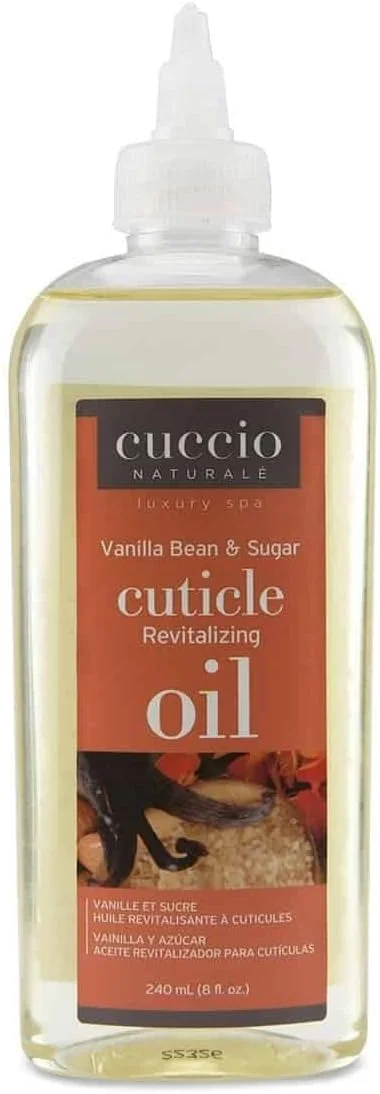 روغن احیا کننده کوتیکول ناخن کوکیو نچرال - روغن کوتیکول با رایحه وانیل و شکر 240 میلی لیتر