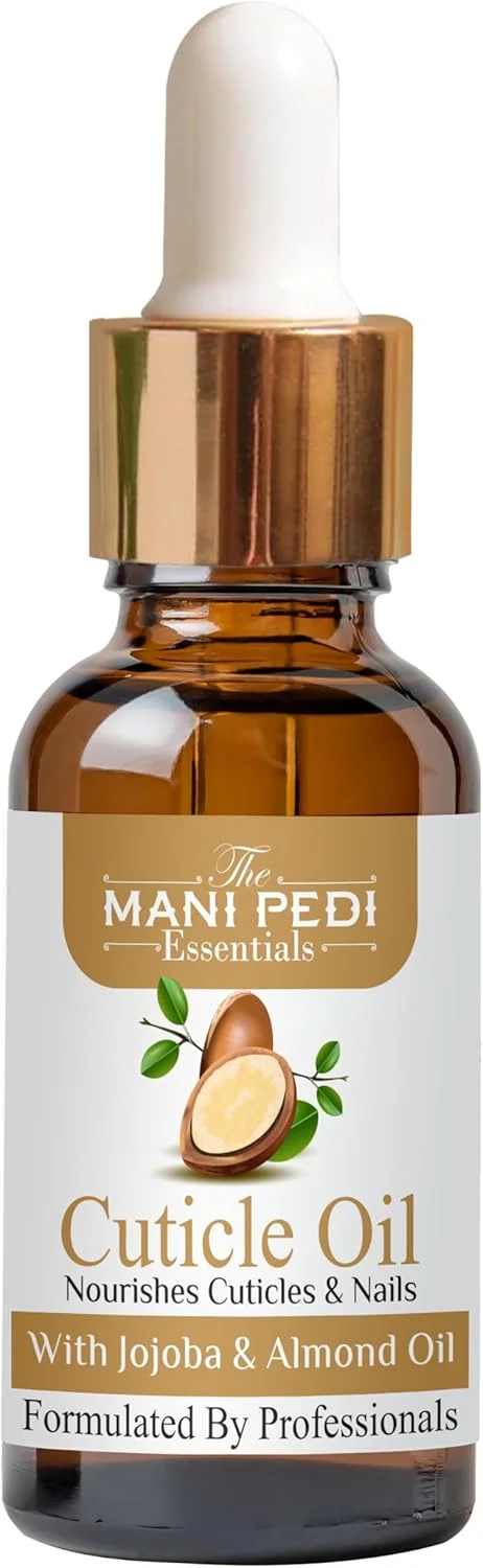 روغن کوتیکول ممتاز - 100% ارگانیک با جوجوبا و بادام - درمان ناخن ساخت هند برای رشد، استحکام و ترمیم - نرم کننده کوتیکول، مغذی ناخن - 30 میلی لیتر روغن کوتیکول ممتاز - 100% ارگانیک با جوجوبا و بادام - درمان ناخن ساخت هند برای رشد، استحکام و ترمیم - نرم کننده کوتیکول، مغذی ناخن - 30 میلی لیتر