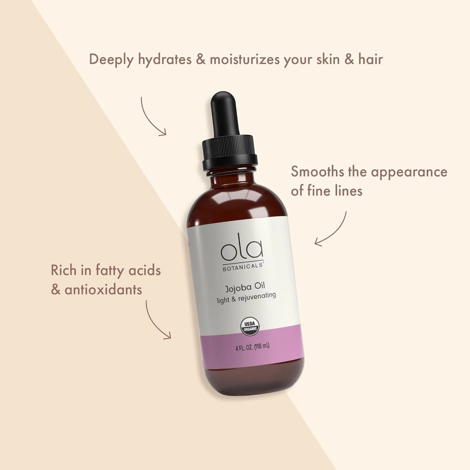 روغن مرطوب کننده ارگانیک جوجوبا دکتر مرcola - 118 میلی لیتر روغن مرطوب کننده ارگانیک جوجوبا دکتر مرcola - 118 میلی لیتر