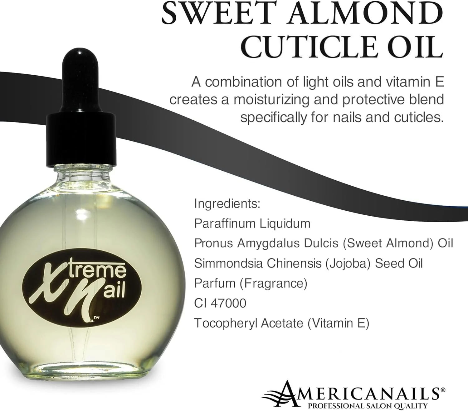 روغن کوتیکول ناخن اکستریم امریکن نیلز - روغن آبرسان و معطر برای ناخن های زیبا - ترمیم و نرم کننده کوتیکول ها - غنی شده با ویتامین E - بادام شیرین، 75 میلی لیتر روغن کوتیکول ناخن اکستریم امریکن نیلز - روغن آبرسان و معطر برای ناخن های زیبا - ترمیم و نرم کننده کوتیکول ها - غنی شده با ویتامین E - بادام شیرین، 75 میلی لیتر