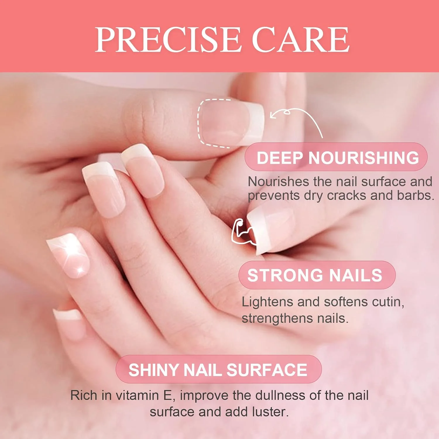 روغن کوتیکول ناخن، روغن جوجوبا برای مانیکور حاوی ویتامین B و E، روغن آبرسان خورشیدی تقویت کننده ناخن، روغن طبیعی کوتیکول از ایجاد ریش ریش و ترک خوردگی جلوگیری می کند - گیلاس روغن کوتیکول ناخن، روغن جوجوبا برای مانیکور حاوی ویتامین B و E، روغن آبرسان خورشیدی تقویت کننده ناخن، روغن طبیعی کوتیکول از ایجاد ریش ریش و ترک خوردگی جلوگیری می کند - گیلاس