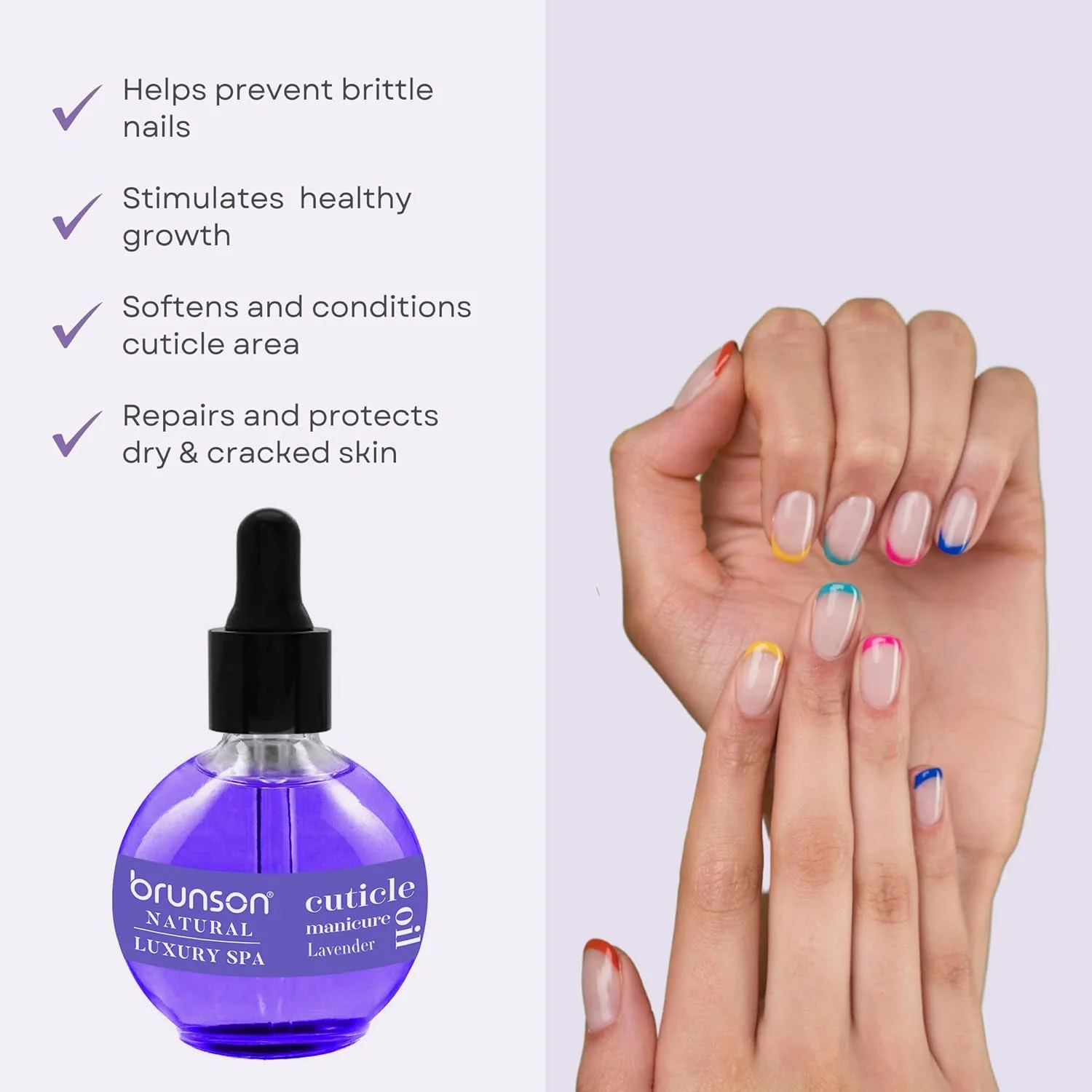 روغن کوتیکول ناخن برانسون 75 میلی لیتر، روغن کوتیکول ناخن اسطوخودوس، حاوی ویتامین B و E، مرطوب کننده پوست کوتیکول و ناخن، تقویت کننده ناخن ها، جلوگیری از ریش ریش شدن و ترک خوردگی روغن کوتیکول ناخن برانسون 75 میلی لیتر، روغن کوتیکول ناخن اسطوخودوس، حاوی ویتامین B و E، مرطوب کننده پوست کوتیکول و ناخن، تقویت کننده ناخن ها، جلوگیری از ریش ریش شدن و ترک خوردگی