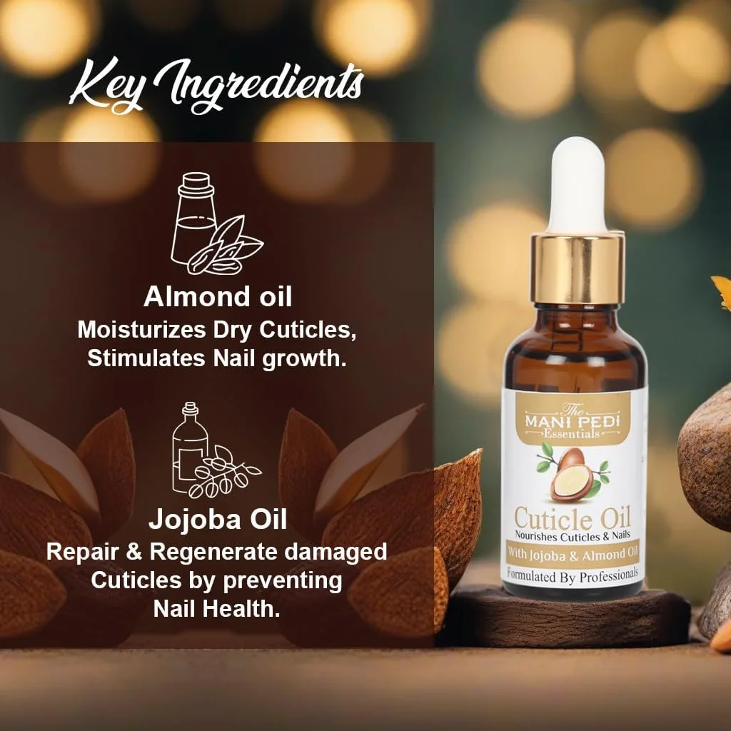 روغن کوتیکول 100% خالص و طبیعی با روغن جوجوبا و بادام 15 میلی لیتر روغن کوتیکول 100% خالص و طبیعی با روغن جوجوبا و بادام 15 میلی لیتر