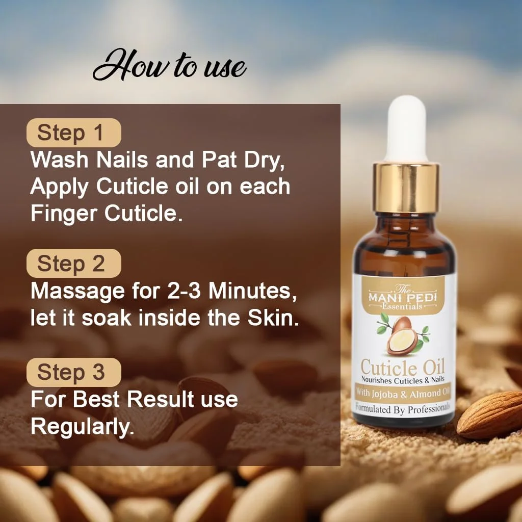 روغن کوتیکول 100% خالص و طبیعی با روغن جوجوبا و بادام 15 میلی لیتر روغن کوتیکول 100% خالص و طبیعی با روغن جوجوبا و بادام 15 میلی لیتر