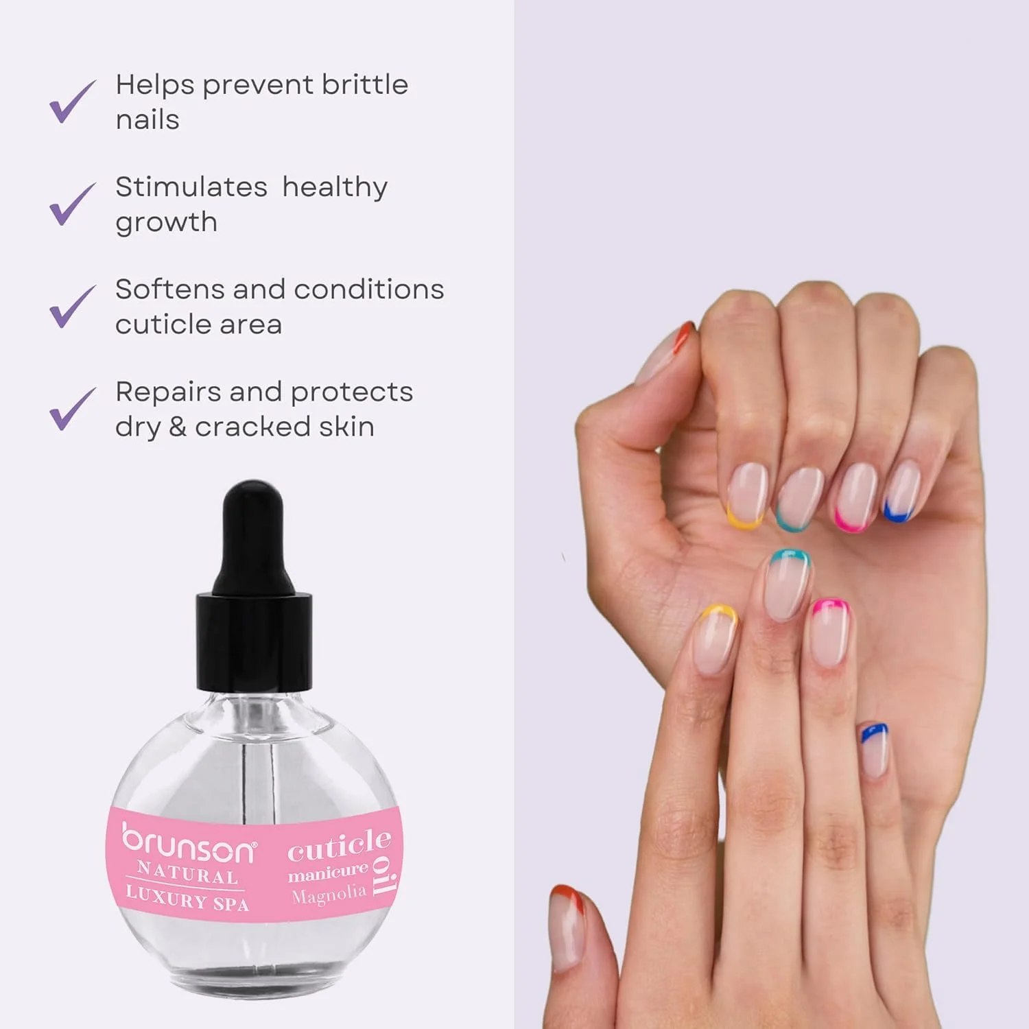 روغن کوتیکول ناخن برانسون 75 میلی لیتر، روغن کوتیکول ناخن اسطوخودوس، حاوی ویتامین B و E، مرطوب کننده پوست کوتیکول و ناخن، تقویت کننده ناخن ها، جلوگیری از ریش ریش شدن و ترک خوردگی روغن کوتیکول ناخن برانسون 75 میلی لیتر، روغن کوتیکول ناخن اسطوخودوس، حاوی ویتامین B و E، مرطوب کننده پوست کوتیکول و ناخن، تقویت کننده ناخن ها، جلوگیری از ریش ریش شدن و ترک خوردگی