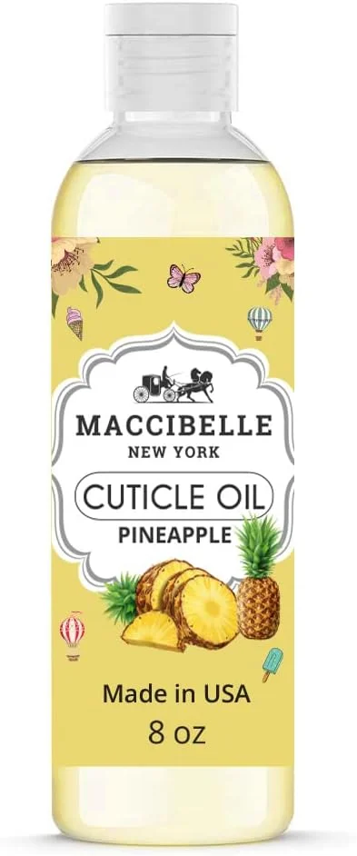 روغن کوتیکول ناخن مکسیبل، سایز بزرگ برای کوتیکول های خشک و ترک خورده (236 میلی لیتر، آناناس)