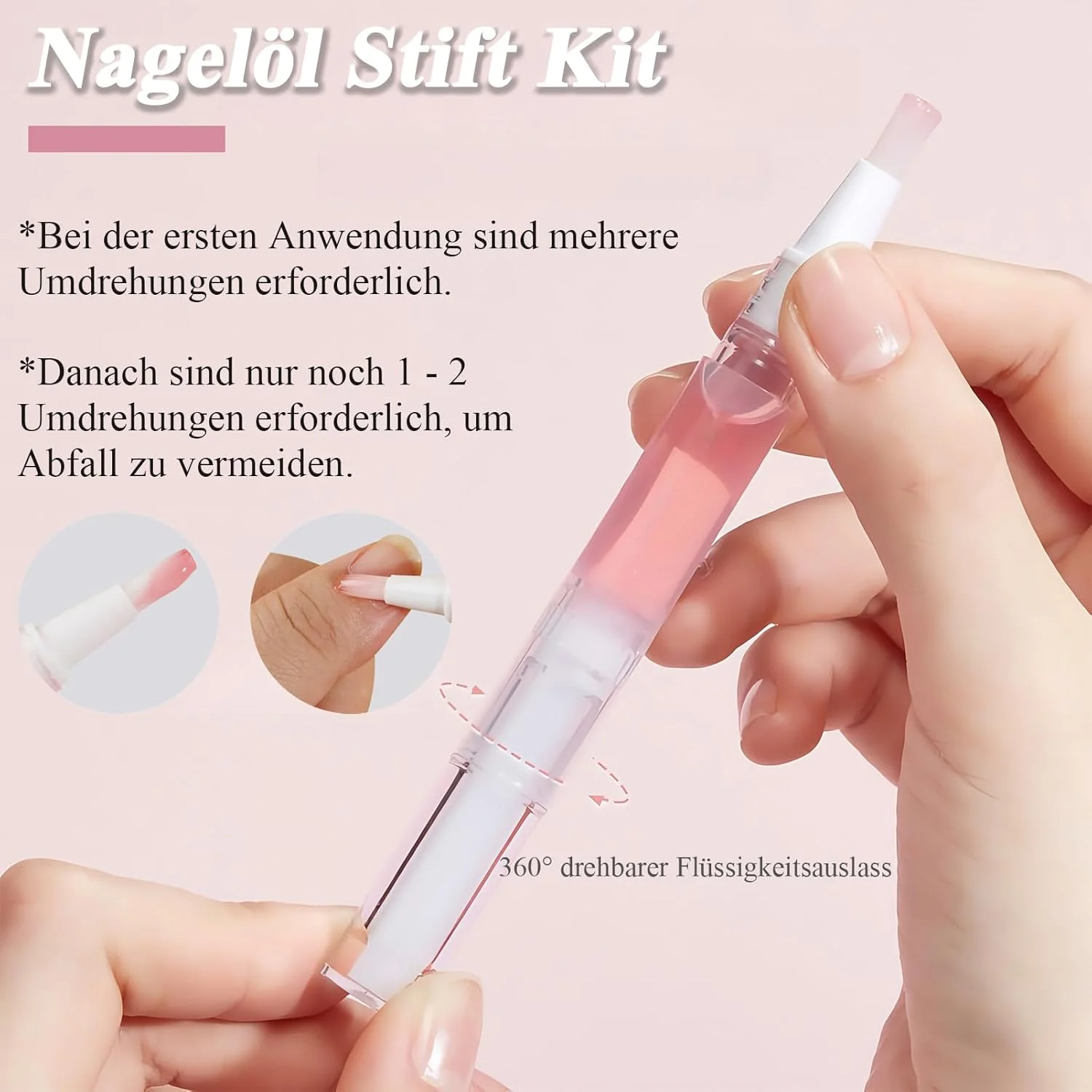 مجموعه قلم روغن ناخن مرطوب کننده کوتیکول برای ناخن های ترک خورده، بسته 8 عددی مجموعه قلم روغن ناخن مرطوب کننده کوتیکول برای ناخن های ترک خورده، بسته 8 عددی