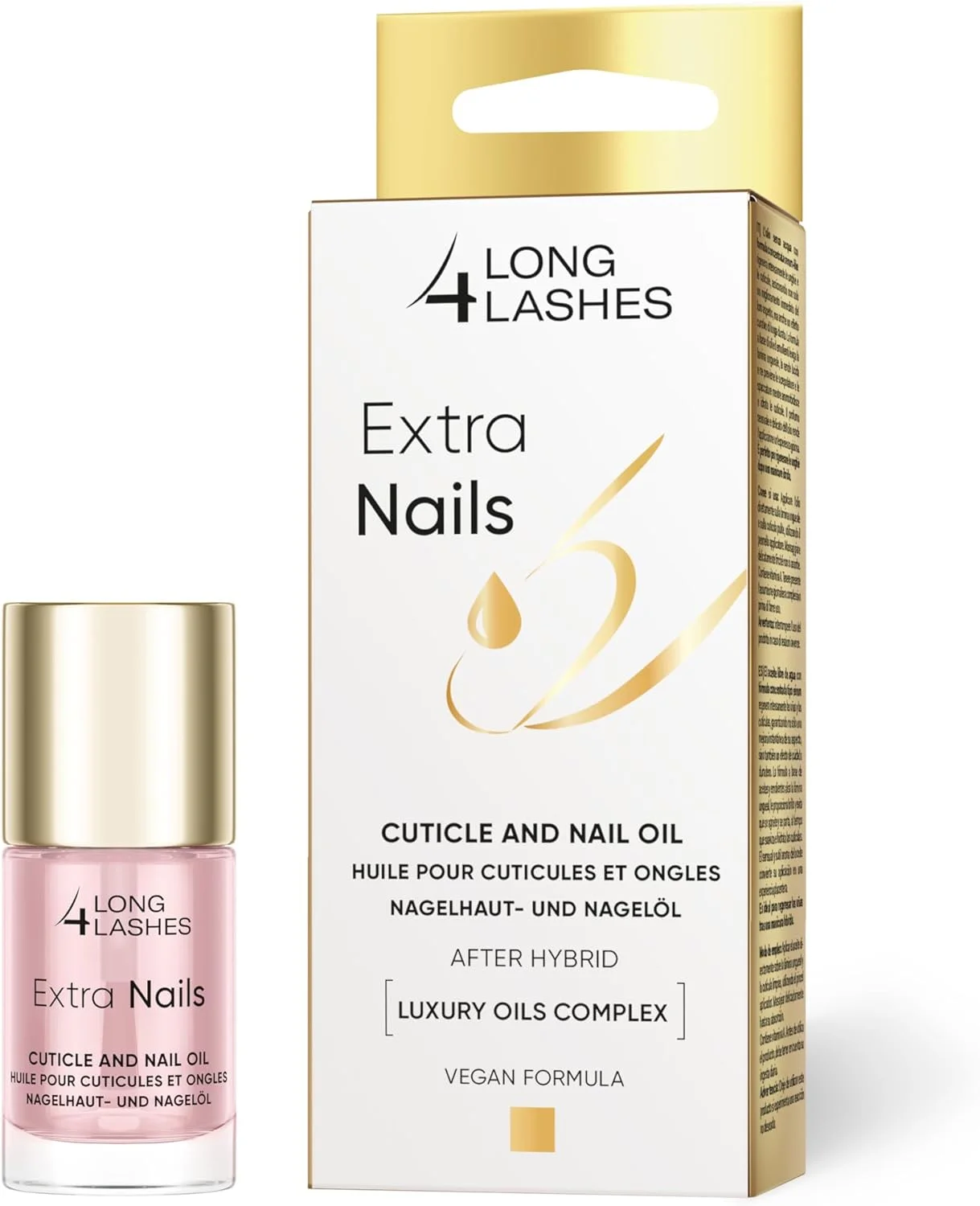 روغن کوتیکول و ناخن لانگ فور لشز اکسترا نیلز، 10 میلی لیتر | محافظت و تقویت کوتیکول ها | مانیکور در خانه | برای ناخن های زیبا