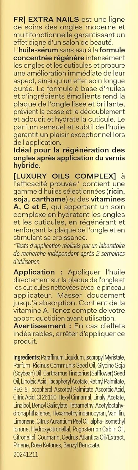 روغن کوتیکول و ناخن لانگ فور لشز اکسترا نیلز، 10 میلی لیتر | محافظت و تقویت کوتیکول ها | مانیکور در خانه | برای ناخن های زیبا روغن کوتیکول و ناخن لانگ فور لشز اکسترا نیلز، 10 میلی لیتر | محافظت و تقویت کوتیکول ها | مانیکور در خانه | برای ناخن های زیبا