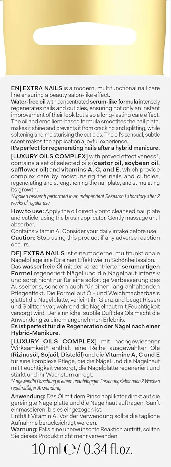 روغن کوتیکول و ناخن لانگ فور لشز اکسترا نیلز، 10 میلی لیتر | محافظت و تقویت کوتیکول ها | مانیکور در خانه | برای ناخن های زیبا روغن کوتیکول و ناخن لانگ فور لشز اکسترا نیلز، 10 میلی لیتر | محافظت و تقویت کوتیکول ها | مانیکور در خانه | برای ناخن های زیبا