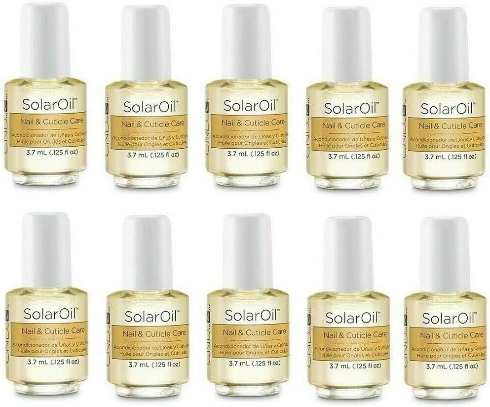 روغن ترمیم کننده کوتیکول ناخن سولار اویل سی ان دی، اندازه مسافرتی 3.7 میلی لیتر، 20 عدد