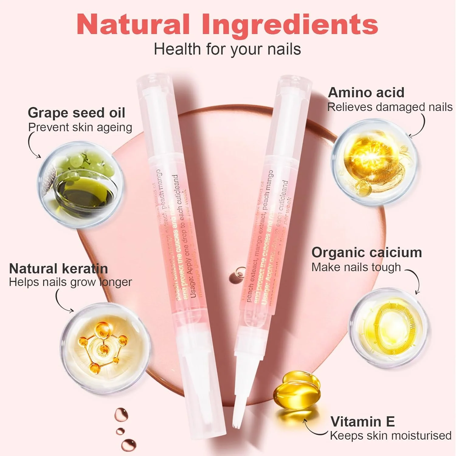 قلم روغن کوتیکول، 3 عدد قلم روغن مغذی به همراه سوهان ناخن، روغن کوتیکول برای ناخن با مواد طبیعی، روغن کوتیکول ناخن برای ترمیم ناخن های ترک خورده و خشک قلم روغن کوتیکول، 3 عدد قلم روغن مغذی به همراه سوهان ناخن، روغن کوتیکول برای ناخن با مواد طبیعی، روغن کوتیکول ناخن برای ترمیم ناخن های ترک خورده و خشک