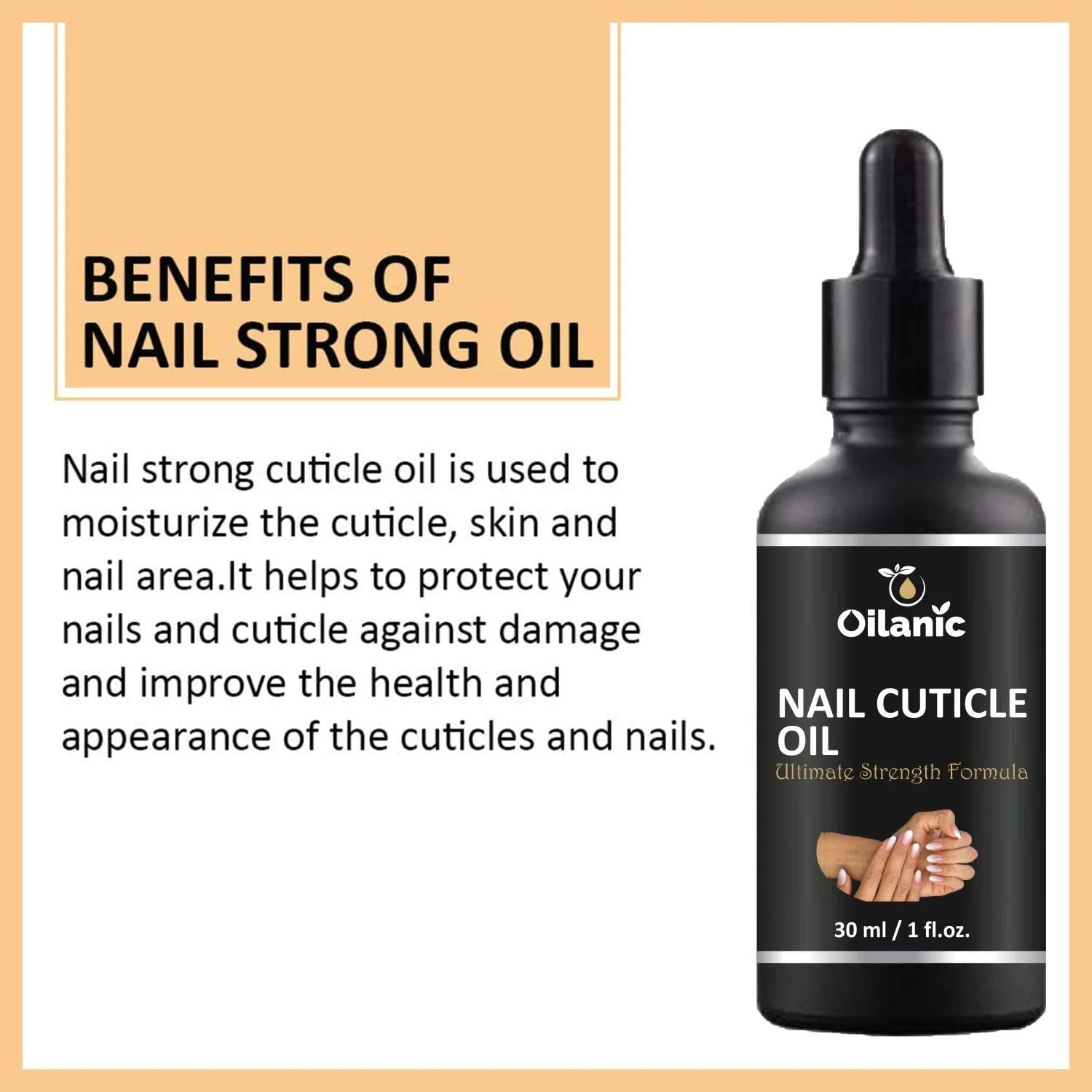 روغن ناخن و کوتیکول 100% خالص و طبیعی - برای نرم کردن کوتیکول ها و احیای ناخن ها (30 میلی لیتر) روغن ناخن و کوتیکول 100% خالص و طبیعی - برای نرم کردن کوتیکول ها و احیای ناخن ها (30 میلی لیتر)