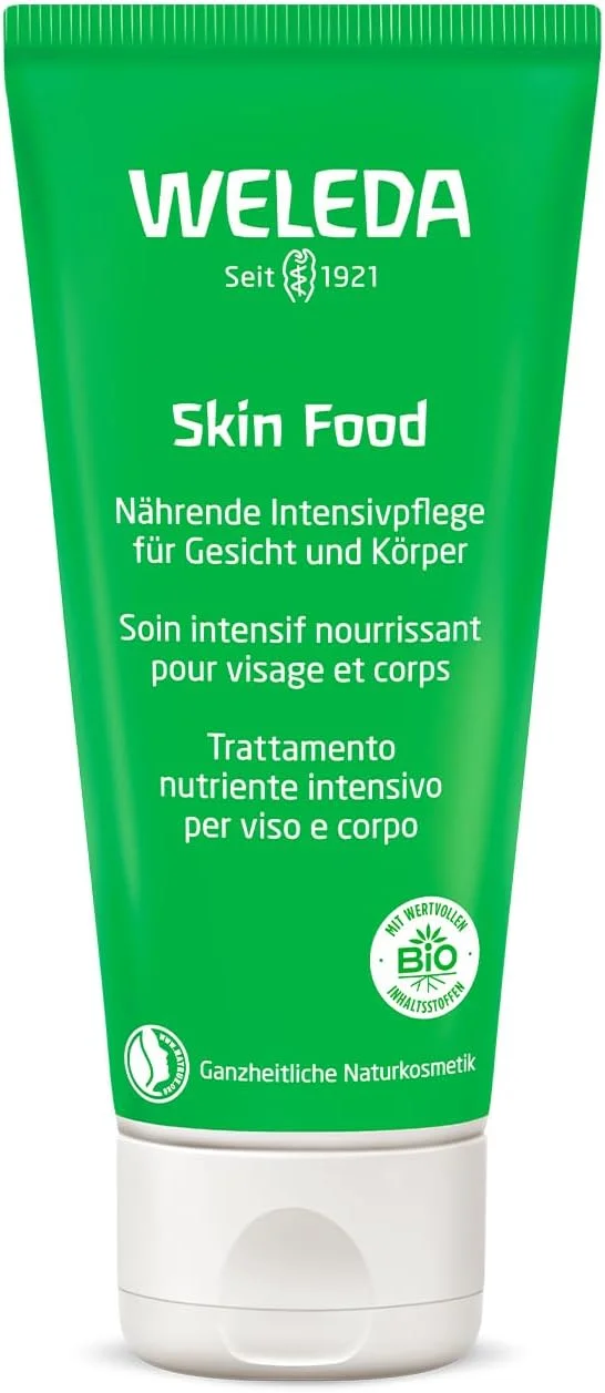 کرم مرطوب کننده پوست Weleda مدل Skin Food حجم 75 میلی لیتر