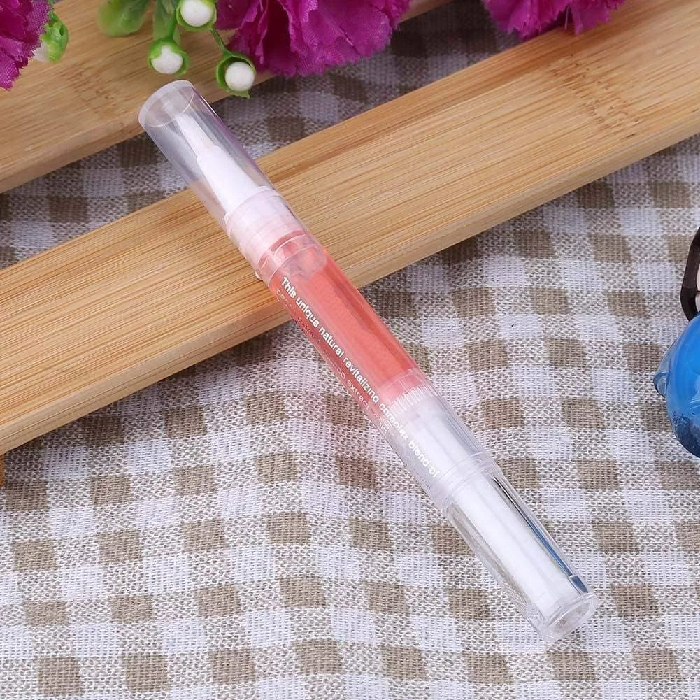 روغن کوتیکول ناخن، روغن مغذی احیا کننده کوتیکول، ابزار مانیکور قلم نرم کننده ناخن (توت فرنگی)