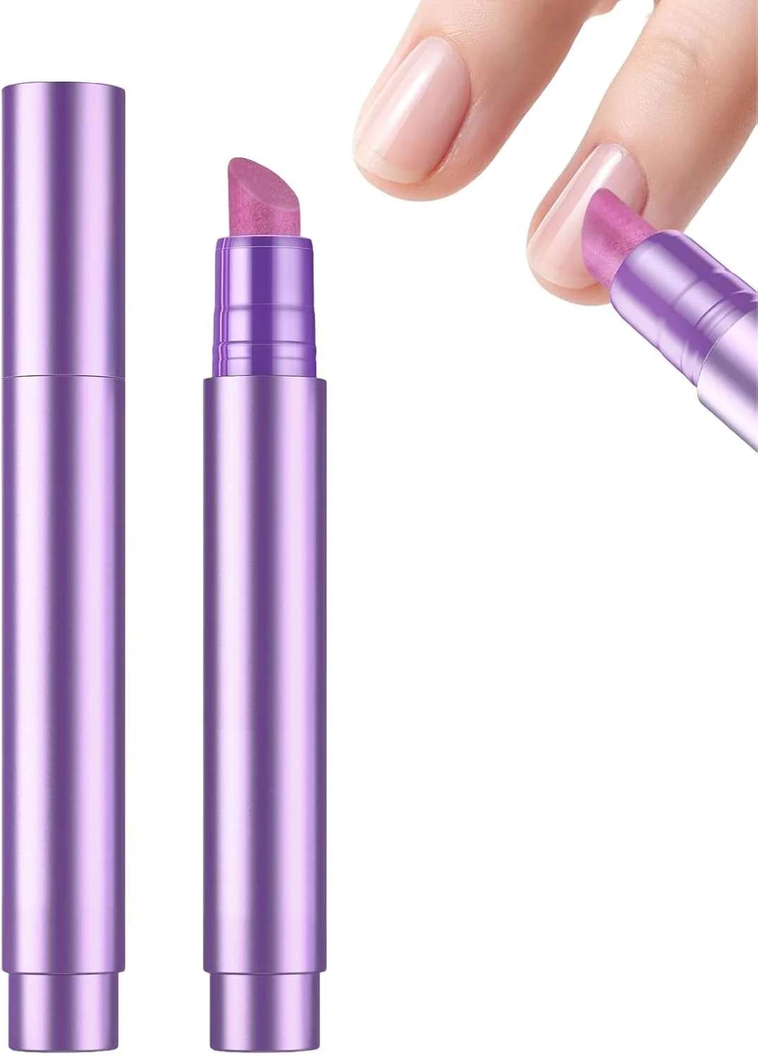 قلم روغن کوتیکول 3 در 1 با سرامیک، درمان کوتیکول برای ناخن های خشک و آسیب دیده، قلم از بین برنده کوتیکول ناخن