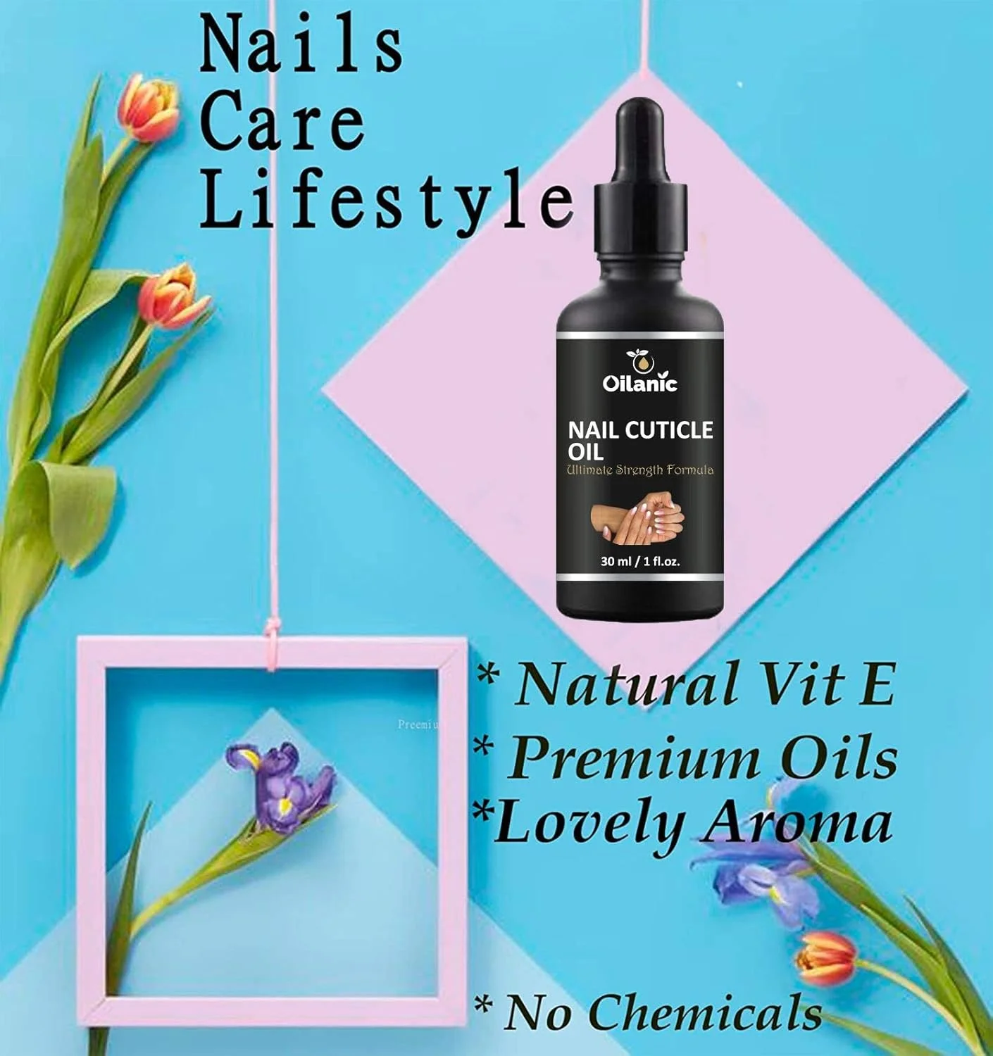 روغن ناخن و کوتیکول 100% خالص و طبیعی - برای نرم کردن کوتیکول ها و احیای ناخن ها (30 میلی لیتر) روغن ناخن و کوتیکول 100% خالص و طبیعی - برای نرم کردن کوتیکول ها و احیای ناخن ها (30 میلی لیتر)