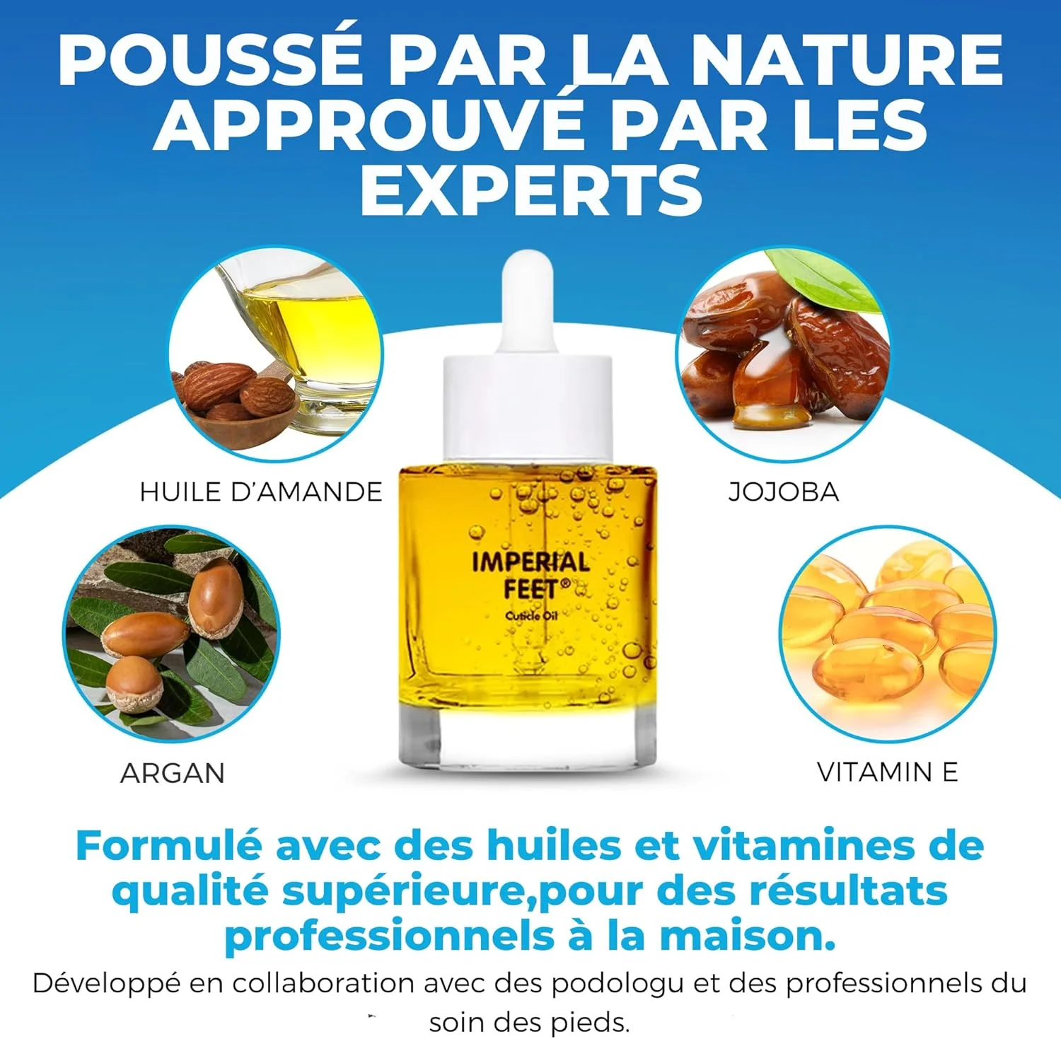 روغن کوتیکول ایمپریال فیت 30 میلی لیتر، مرطوب کننده قوی، تقویت و تغذیه کننده کوتیکول های خشک با روغن ها و ویتامین های طبیعی. محرک رشد سالم ناخن برای داشتن ناخن های نرم و لطیف روغن کوتیکول ایمپریال فیت 30 میلی لیتر، مرطوب کننده قوی، تقویت و تغذیه کننده کوتیکول های خشک با روغن ها و ویتامین های طبیعی. محرک رشد سالم ناخن برای داشتن ناخن های نرم و لطیف