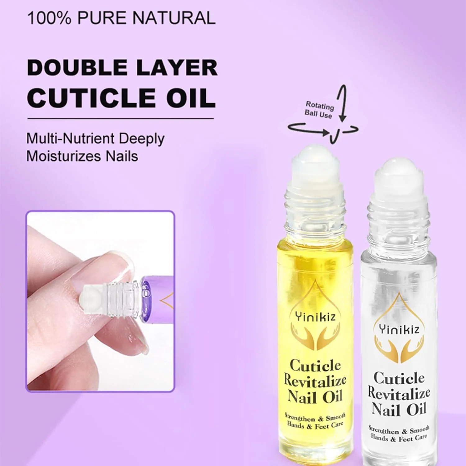 بسته 2 عددی روغن کوتیکول، روغن ناخن رولی برای مراقبت از کوتیکول و ناخن برای ترمیم ناخن های ترک خورده و خشک، برای ناخن های انگشتان دست و پا تغذیه شده بسته 2 عددی روغن کوتیکول، روغن ناخن رولی برای مراقبت از کوتیکول و ناخن برای ترمیم ناخن های ترک خورده و خشک، برای ناخن های انگشتان دست و پا تغذیه شده