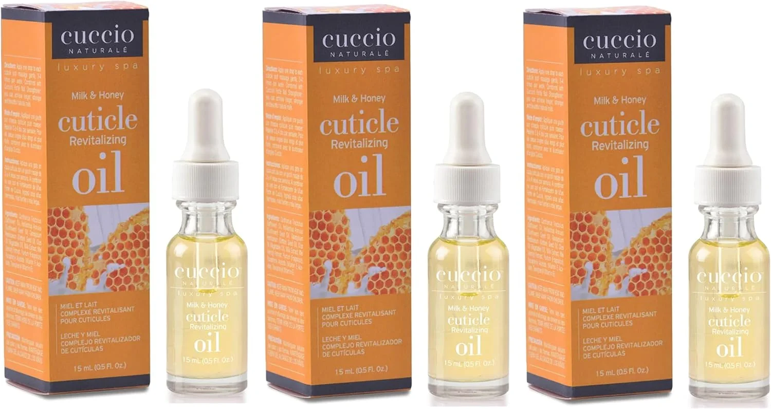 روغن احیا کننده کوتیکول ناخن شیر و عسل کوکیو، 15 میلی لیتر (3 عدد)