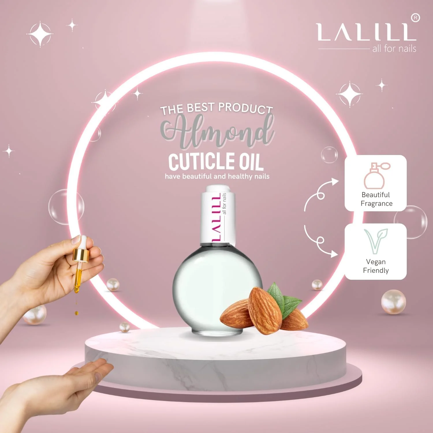 روغن کوتیکول ناخن لالیل 75 میلی لیتر - روغن مراقبت از ناخن بادام - روغن مراقبت از ناخن برای کوتیکول ناخن - طراحی ناخن مانیکور اسپا - وگان - با قطره چکان روغن کوتیکول ناخن لالیل 75 میلی لیتر - روغن مراقبت از ناخن بادام - روغن مراقبت از ناخن برای کوتیکول ناخن - طراحی ناخن مانیکور اسپا - وگان - با قطره چکان
