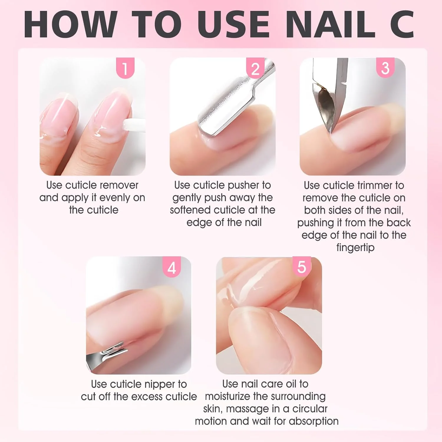 مجموعه از بین برنده پوست مرده اطراف ناخن، مایع از بین برنده پوست مرده + روغن ناخن + نیپر + عقب زننده، مجموعه مراقبت از ناخن، نرم کننده پوست مرده، از بین برنده سلول های مرده پوست، بسته 5 عددی مجموعه از بین برنده پوست مرده اطراف ناخن، مایع از بین برنده پوست مرده + روغن ناخن + نیپر + عقب زننده، مجموعه مراقبت از ناخن، نرم کننده پوست مرده، از بین برنده سلول های مرده پوست، بسته 5 عددی