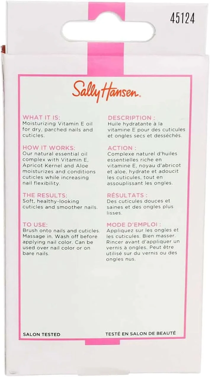 روغن ویتامین ای ناخن و کوتیکول سالی هانسن (بسته 2 عددی) روغن ویتامین ای ناخن و کوتیکول سالی هانسن (بسته 2 عددی)