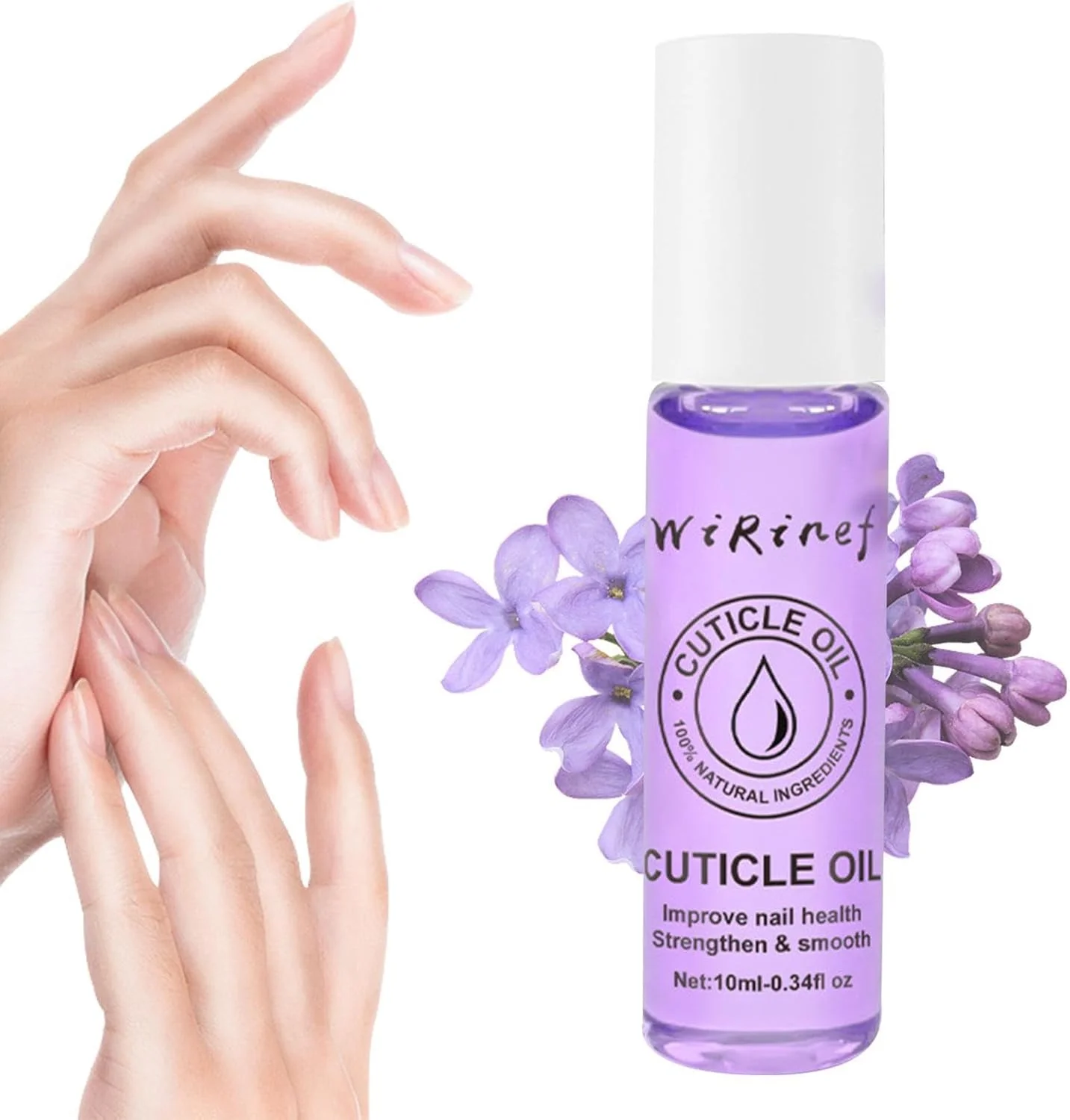 روغن کوتیکول ناخن، روغن تقویت کننده ناخن - تغذیه کننده کوتیکول لاک ناخن، مواد طبیعی برای مانیکور مصنوعی، طراحی ناخن اکریلیک یا مانیکور طبیعی