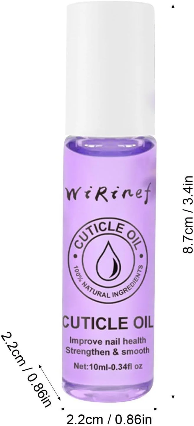 روغن کوتیکول ناخن، روغن تقویت کننده ناخن - تغذیه کننده کوتیکول لاک ناخن، مواد طبیعی برای مانیکور مصنوعی، طراحی ناخن اکریلیک یا مانیکور طبیعی