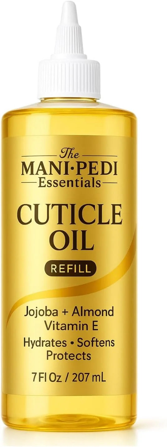 روغن کوتیکول حرفه ای با نازل مخصوص برای پر کردن آسان - 7 اونس مایع. غنی شده با روغن جوجوبا، ویتامین E و روغن بادام شیرین. انتخاب متخصصین مانیکور برای ناخن ها و کوتیکول های سالم و تغذیه شده روغن کوتیکول حرفه ای با نازل مخصوص برای پر کردن آسان - 7 اونس مایع. غنی شده با روغن جوجوبا، ویتامین E و روغن بادام شیرین. انتخاب متخصصین مانیکور برای ناخن ها و کوتیکول های سالم و تغذیه شده