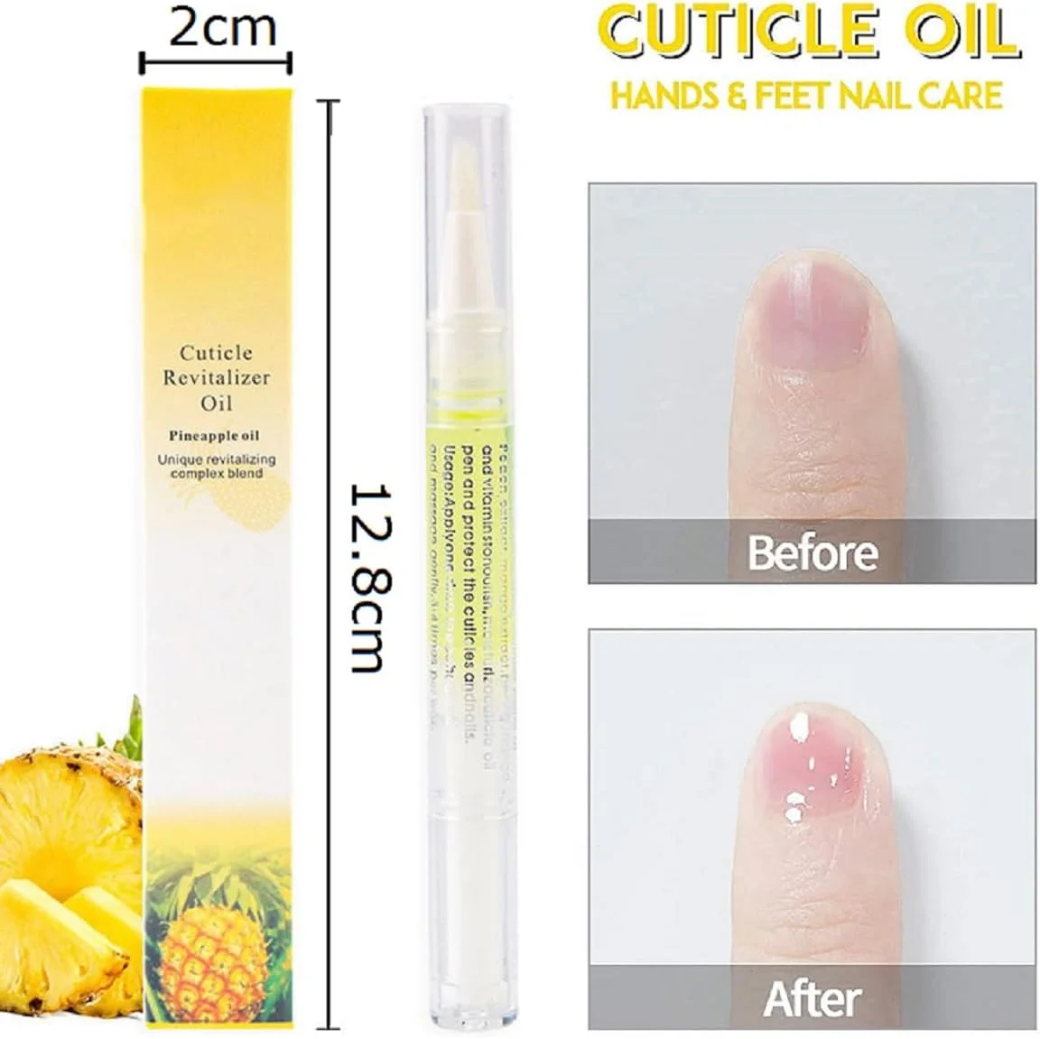 قلم روغن ناخن Kiuiom، روغن کوتیکول، قلم مراقبت از ناخن، 8 عدد قلم روغن کوتیکول روغن تغذیه ناخن روغن ترمیم ناخن روغن احیا کننده کوتیکول قلم مراقبت از ناخن روغن مراقبت از ناخن