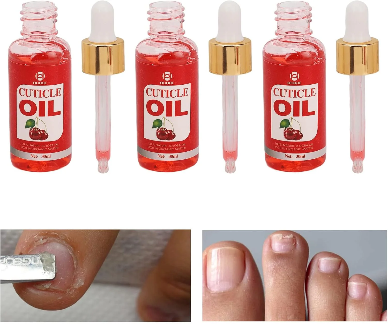 روغن کوتیکول 3 عددی 30 میلی لیتری، روغن نرم کننده کوتیکول لایه بردار مغذی مرطوب کننده قابل حمل برای تقویت و روشن کردن ناخن، روغن ناخن برای مراقبت از ناخن در منزل و سالن روغن کوتیکول 3 عددی 30 میلی لیتری، روغن نرم کننده کوتیکول لایه بردار مغذی مرطوب کننده قابل حمل برای تقویت و روشن کردن ناخن، روغن ناخن برای مراقبت از ناخن در منزل و سالن
