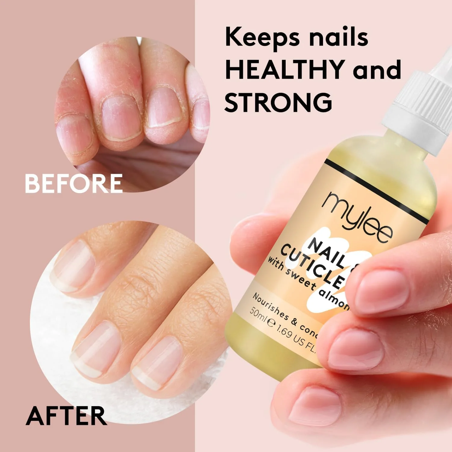 روغن کوتیکول ناخن زردآلو مایلی 50 میلی لیتر، روغن نرم کننده و مغذی عمیق کوتیکول، فرمول غیر چرب و بدون ایجاد چسبندگی، با رایحه ملایم زردآلو، حاوی ویتامین E و A روغن کوتیکول ناخن زردآلو مایلی 50 میلی لیتر، روغن نرم کننده و مغذی عمیق کوتیکول، فرمول غیر چرب و بدون ایجاد چسبندگی، با رایحه ملایم زردآلو، حاوی ویتامین E و A