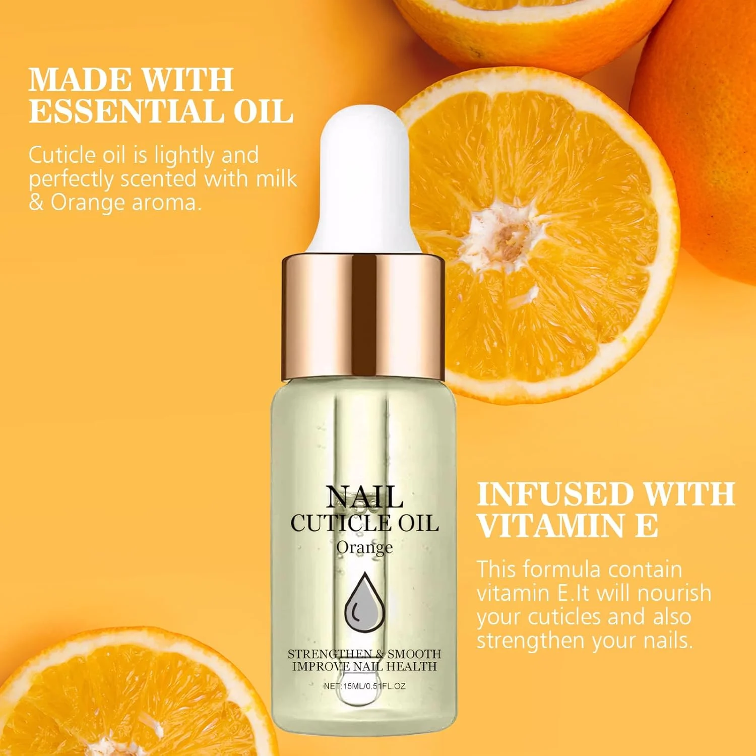 روغن کوتیکول ناخن، روغن مراقبت از ناخن، ترمیم و محافظت ناخن با قطره چکان، برای مراقبت روزانه و تقویت ناخن (رایحه پرتقال، رایحه اسطوخودوس) - 2 عدد روغن کوتیکول ناخن، روغن مراقبت از ناخن، ترمیم و محافظت ناخن با قطره چکان، برای مراقبت روزانه و تقویت ناخن (رایحه پرتقال، رایحه اسطوخودوس) - 2 عدد