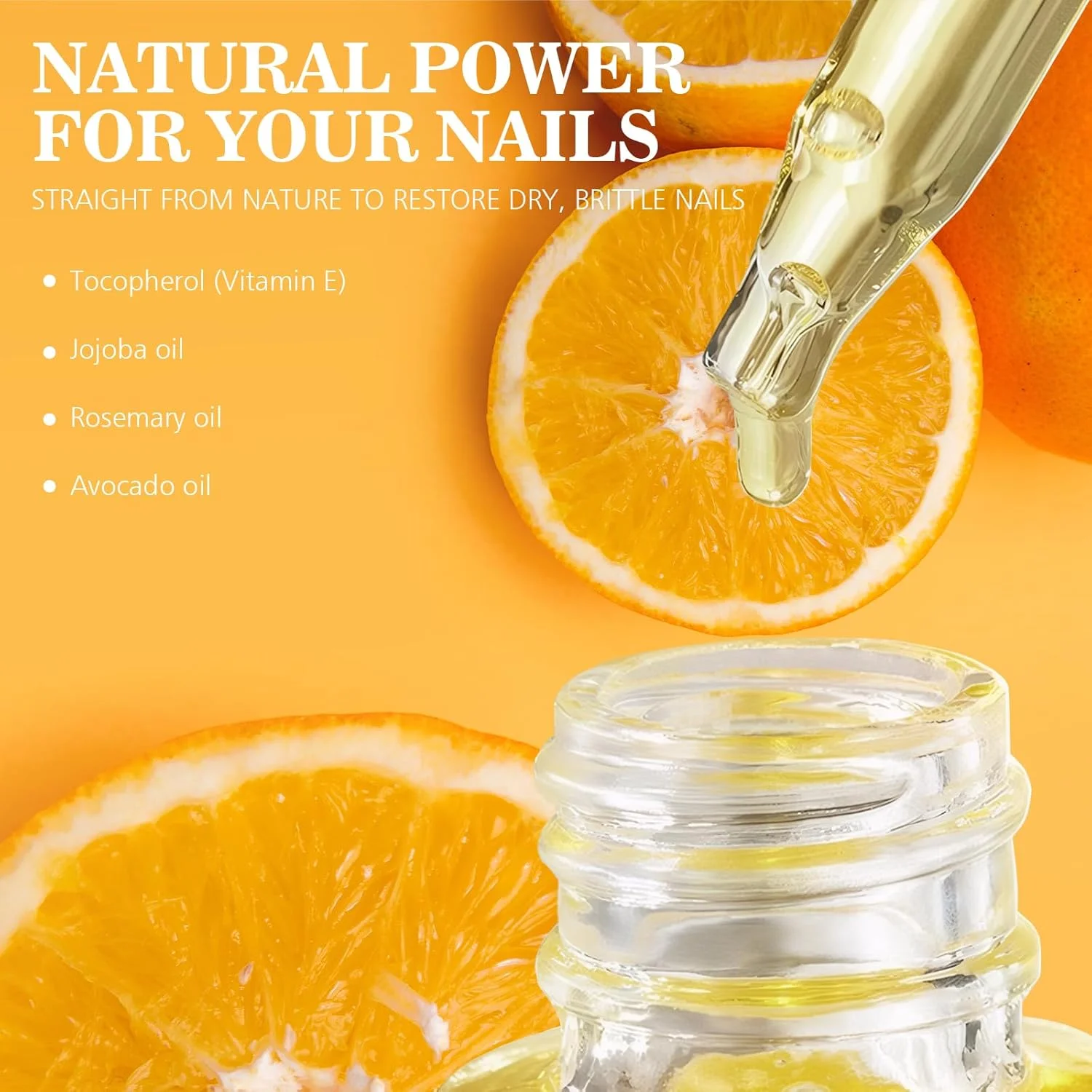 روغن کوتیکول ناخن، روغن مراقبت از ناخن، ترمیم و محافظت ناخن با قطره چکان، برای مراقبت روزانه و تقویت ناخن (رایحه پرتقال، رایحه اسطوخودوس) - 2 عدد روغن کوتیکول ناخن، روغن مراقبت از ناخن، ترمیم و محافظت ناخن با قطره چکان، برای مراقبت روزانه و تقویت ناخن (رایحه پرتقال، رایحه اسطوخودوس) - 2 عدد