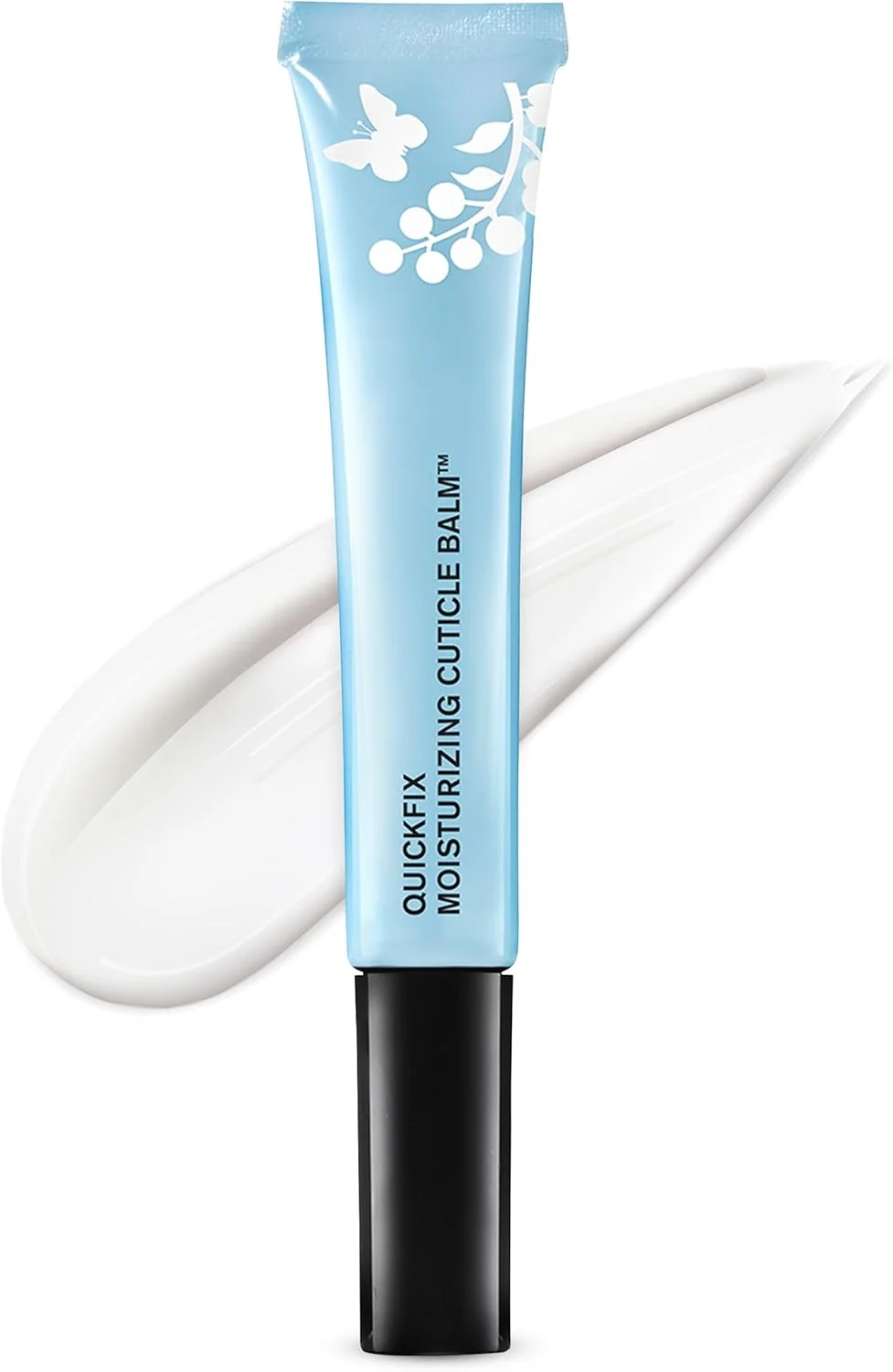 بالم مرطوب کننده کوتیکول QuickFix باتر لندن، مرطوب کننده کوتیکول های خشک، فرمول غیر چرب، روغن نارگیل و آووکادو، ویتامین E، بدون تست حیوانی، بدون گلوتن