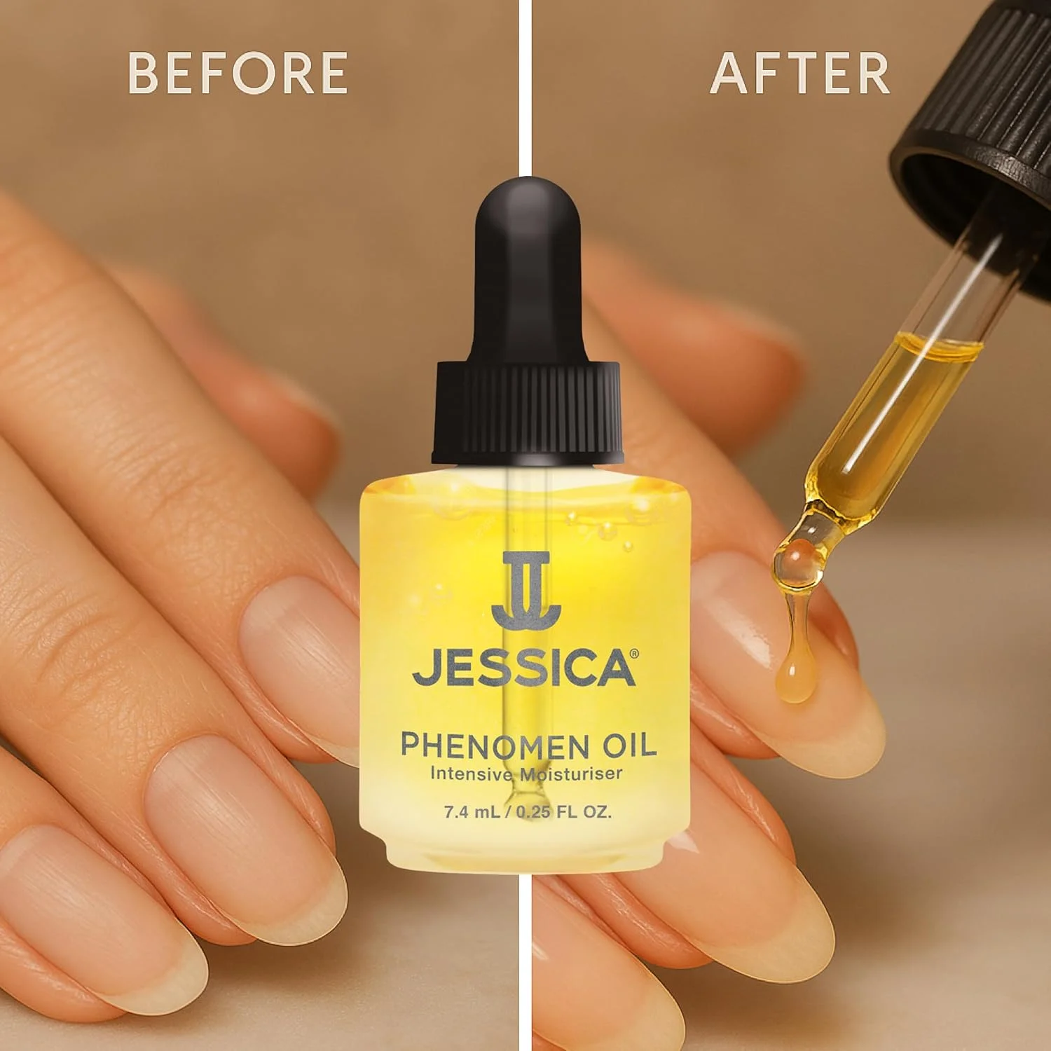 روغن کوتیکول ناخن JESSICA Midi Phenomen، مرطوب کننده قوی، روغن های طبیعی جوجوبا، بادام و برنج، ترمیم کننده و آبرسان، 7.4 میلی لیتر روغن کوتیکول ناخن JESSICA Midi Phenomen، مرطوب کننده قوی، روغن های طبیعی جوجوبا، بادام و برنج، ترمیم کننده و آبرسان، 7.4 میلی لیتر