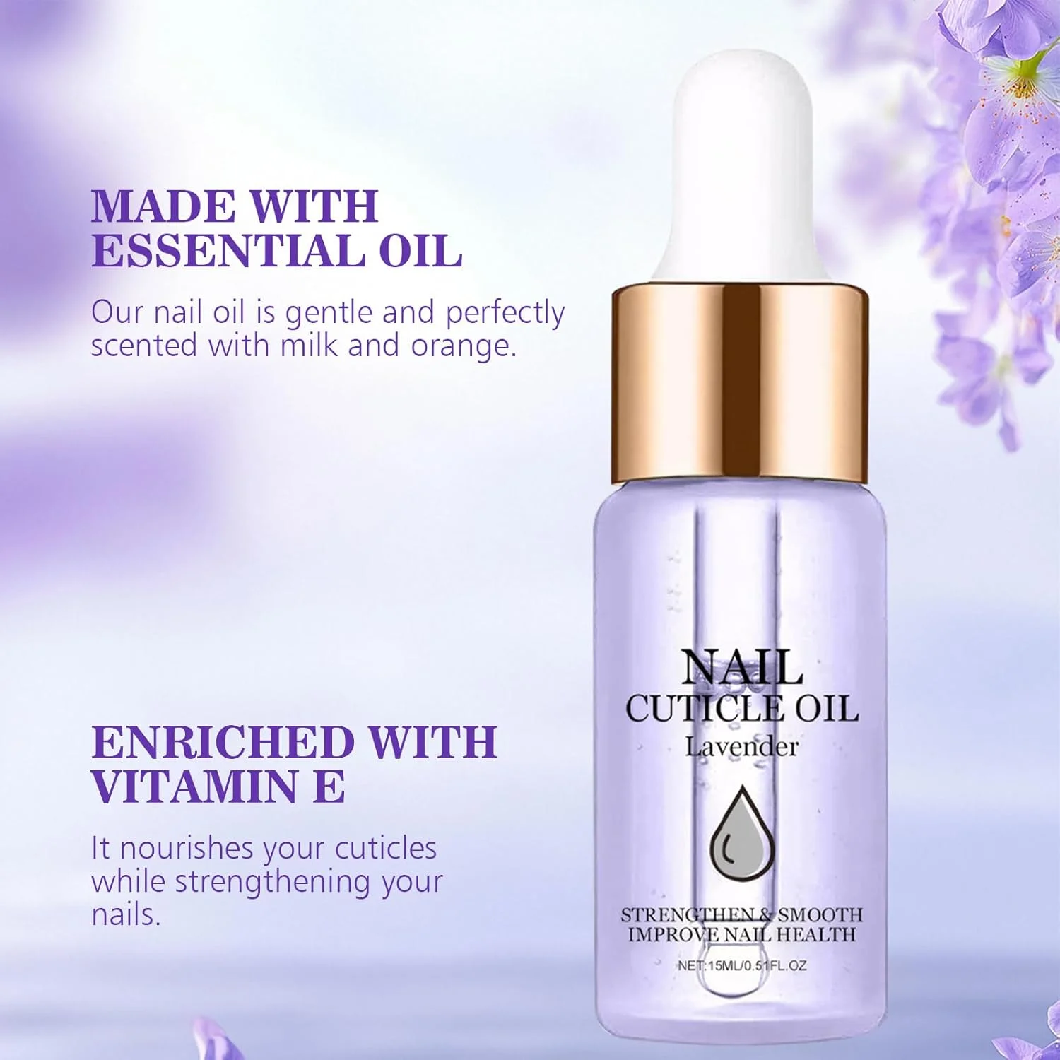 روغن کوتیکول ناخن، روغن مراقبت از ناخن، ترمیم و محافظت ناخن با قطره چکان، برای مراقبت روزانه و تقویت ناخن (رایحه پرتقال، رایحه اسطوخودوس) - 2 عدد روغن کوتیکول ناخن، روغن مراقبت از ناخن، ترمیم و محافظت ناخن با قطره چکان، برای مراقبت روزانه و تقویت ناخن (رایحه پرتقال، رایحه اسطوخودوس) - 2 عدد