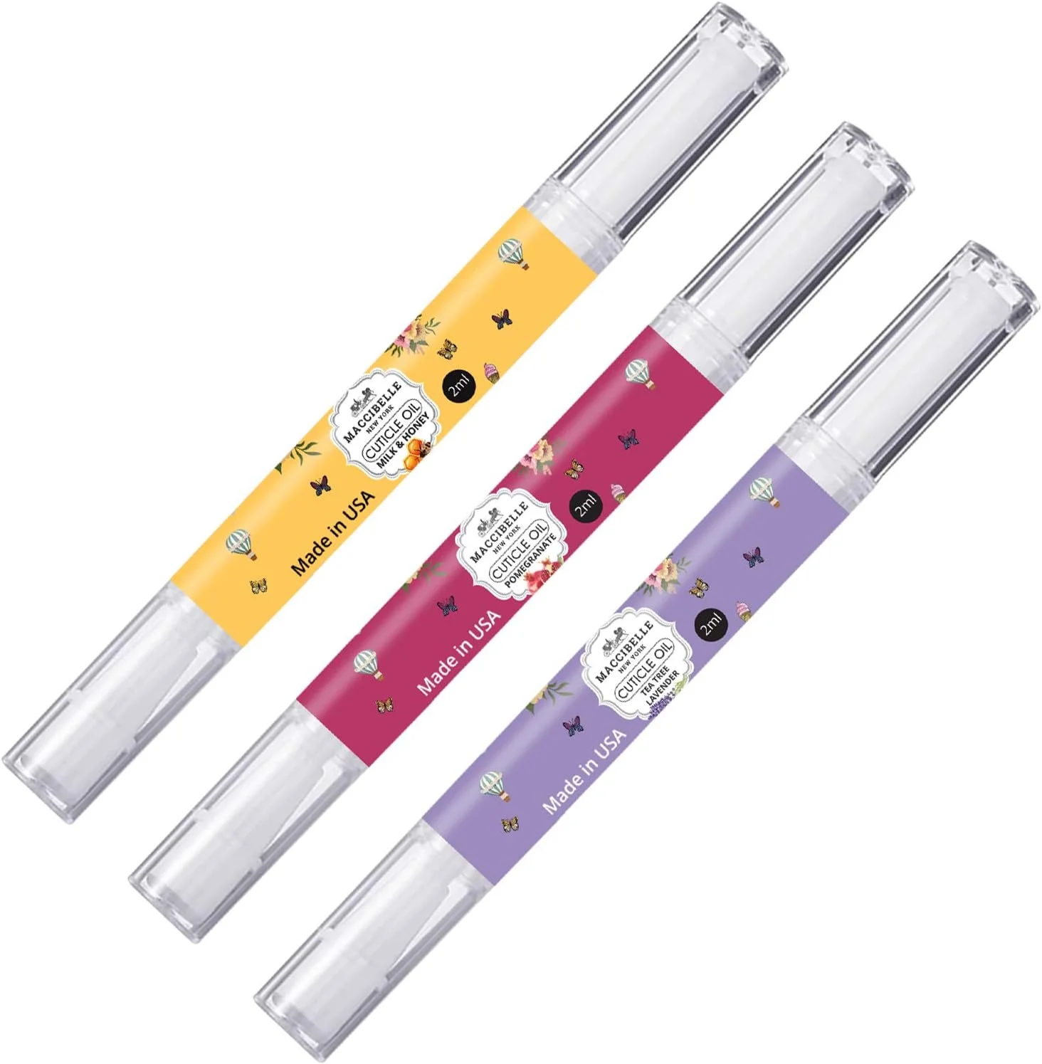 روغن کوتیکول و ناخن ماکیبل، ترمیم کننده کوتیکول های خشک و ترک خورده (مجموعه 3 عددی)