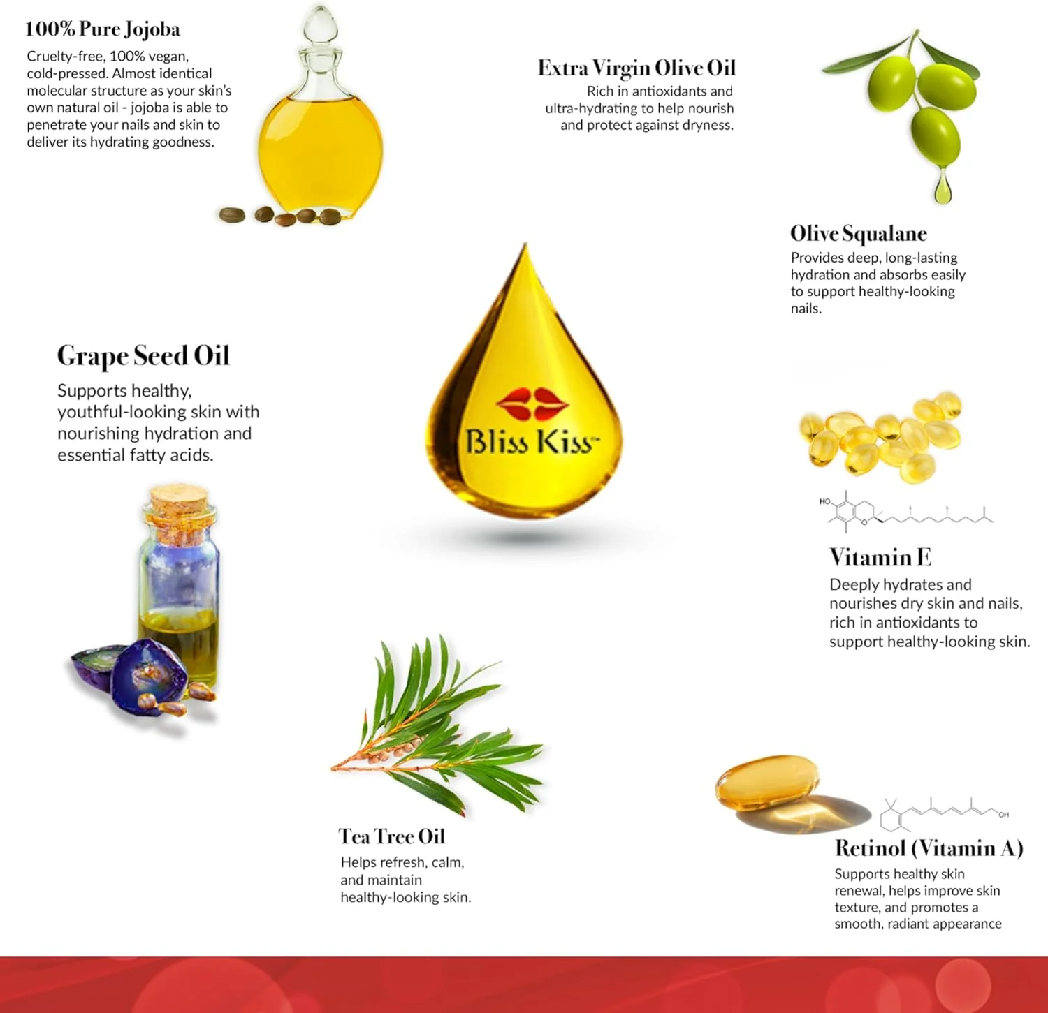 روغن کوتیکول و ناخن خالص Bliss Kiss Simply Pure - بدون عطر روغن کوتیکول و ناخن خالص Bliss Kiss Simply Pure - بدون عطر