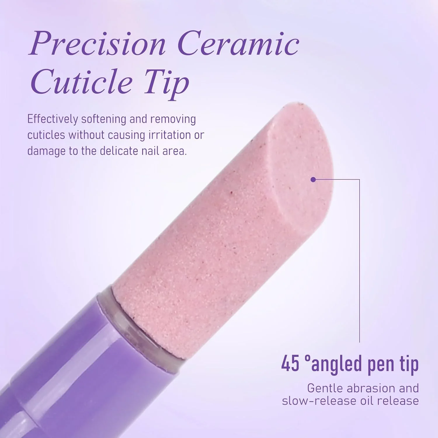 قلم روغن کوتیکول سه کاره کیان داریا، قلم روغن عقبراننده کوتیکول با نوک سرامیکی، مرطوبکننده و روشنکننده، برای ناخنهای خشک و آسیبدیده (A-01) قلم روغن کوتیکول سه کاره کیان داریا، قلم روغن عقبراننده کوتیکول با نوک سرامیکی، مرطوبکننده و روشنکننده، برای ناخنهای خشک و آسیبدیده (A-01)