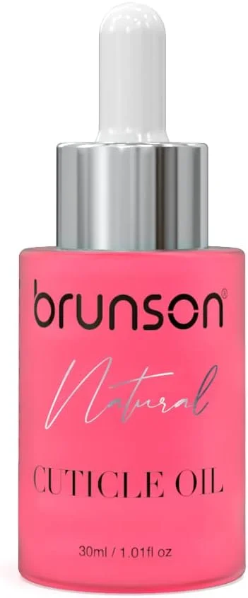 روغن کوتیکول ارگانیک برونسون با رایحه آناناس صورتی - 100% مرطوب کننده و تقویت کننده ناخن ها و کوتیکول ها، مناسب برای پوست خشک، روغن کوتیکول 30 میلی لیتر