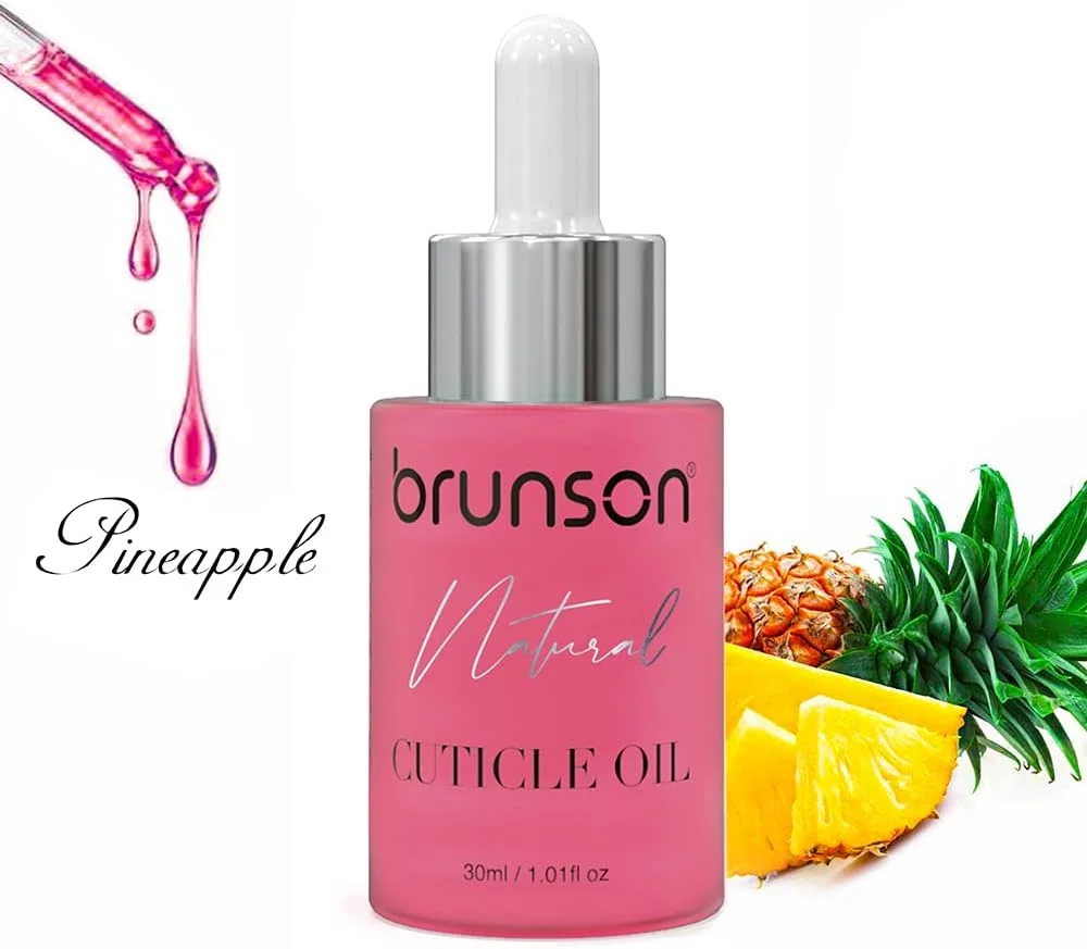 روغن کوتیکول ارگانیک برونسون با رایحه آناناس صورتی - 100% مرطوب کننده و تقویت کننده ناخن ها و کوتیکول ها، مناسب برای پوست خشک، روغن کوتیکول 30 میلی لیتر روغن کوتیکول ارگانیک برونسون با رایحه آناناس صورتی - 100% مرطوب کننده و تقویت کننده ناخن ها و کوتیکول ها، مناسب برای پوست خشک، روغن کوتیکول 30 میلی لیتر