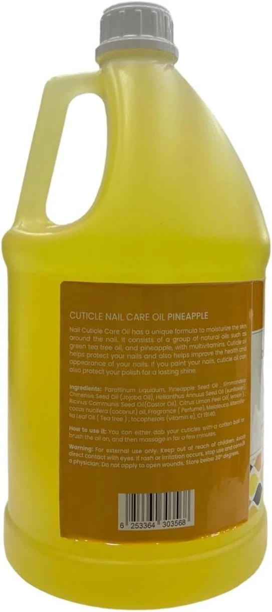 روغن مراقبت از ناخن و کوتیکول دست و پا گلوبال استار با رایحه آناناس 3.8 لیتر روغن مراقبت از ناخن و کوتیکول دست و پا گلوبال استار با رایحه آناناس 3.8 لیتر