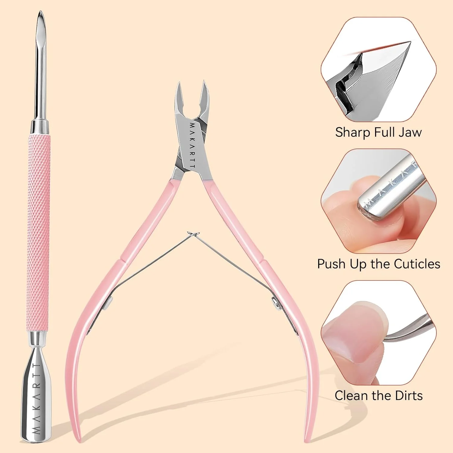 مجموعه از بین برنده کوتیکول Makartt - مراقبت از ناخن با قلم روغن کوتیکول، نیپر کوتیکول، سوهان ناخن و مایع از بین برنده کوتیکول 120 میلی لیتری، ست مانیکور ناخن برای نرم کردن و مرطوب کردن پوست اطراف ناخن مجموعه از بین برنده کوتیکول Makartt - مراقبت از ناخن با قلم روغن کوتیکول، نیپر کوتیکول، سوهان ناخن و مایع از بین برنده کوتیکول 120 میلی لیتری، ست مانیکور ناخن برای نرم کردن و مرطوب کردن پوست اطراف ناخن